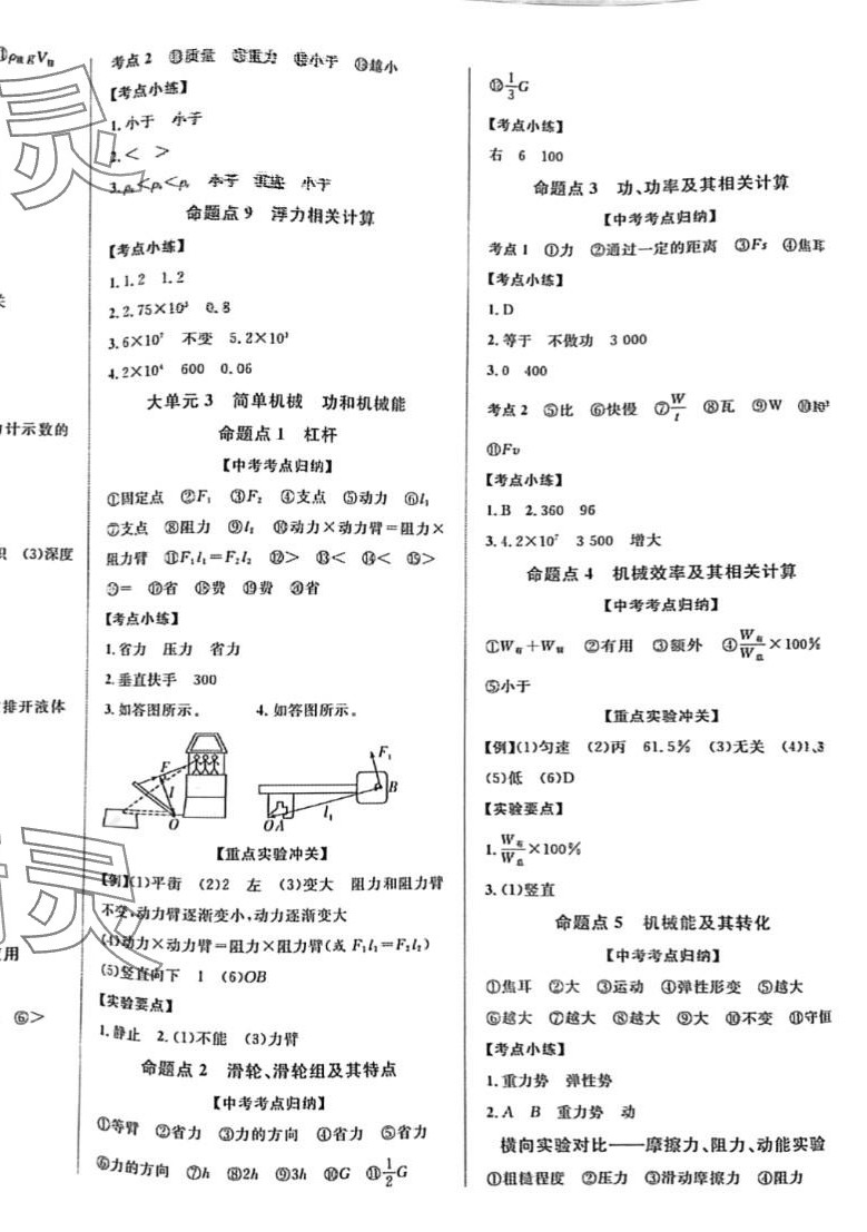 2024年初中新課標(biāo)全程復(fù)習(xí)方略物理中考 第8頁