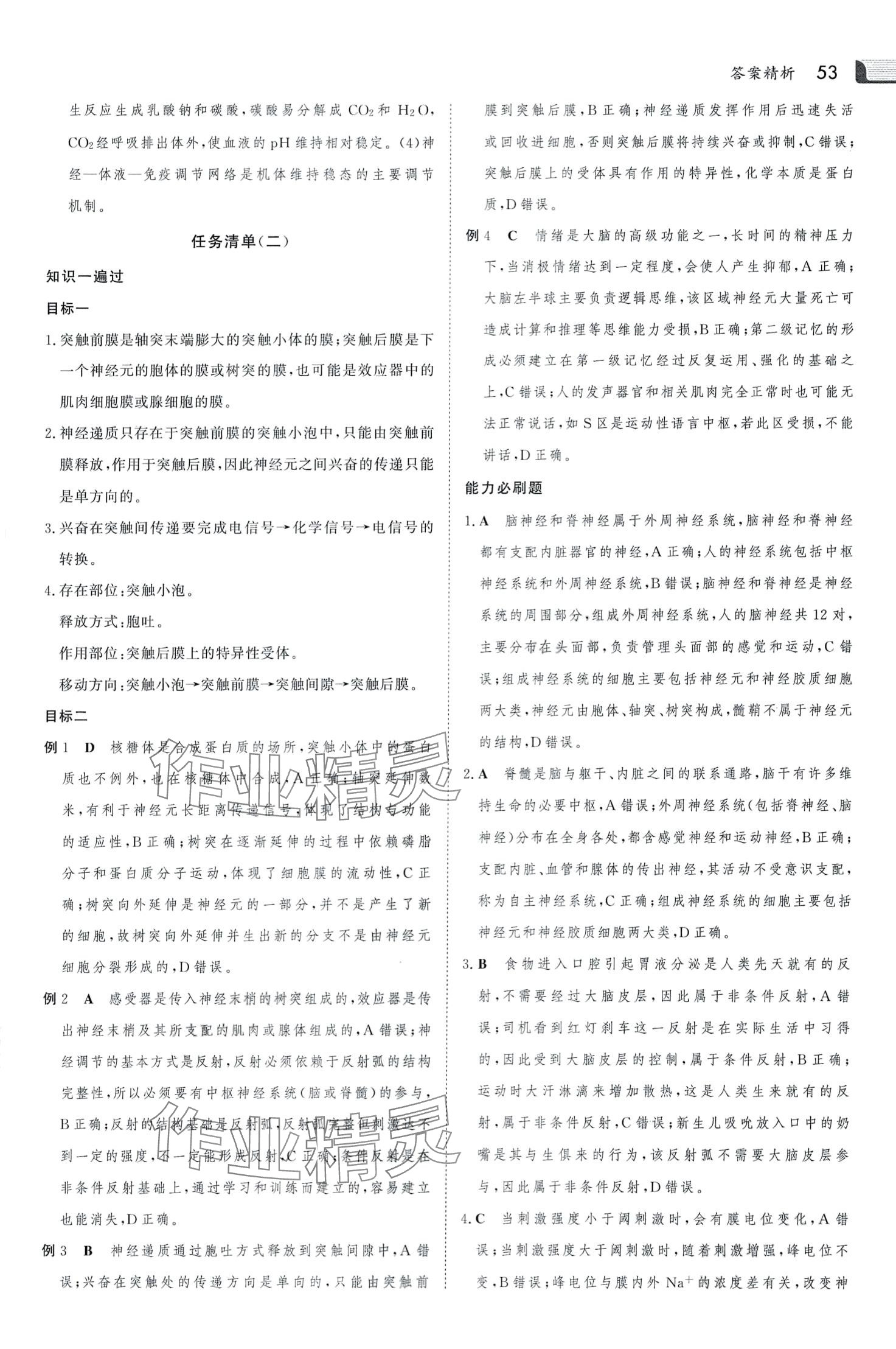 2024年金版新學案假期必刷題高二生物 第3頁