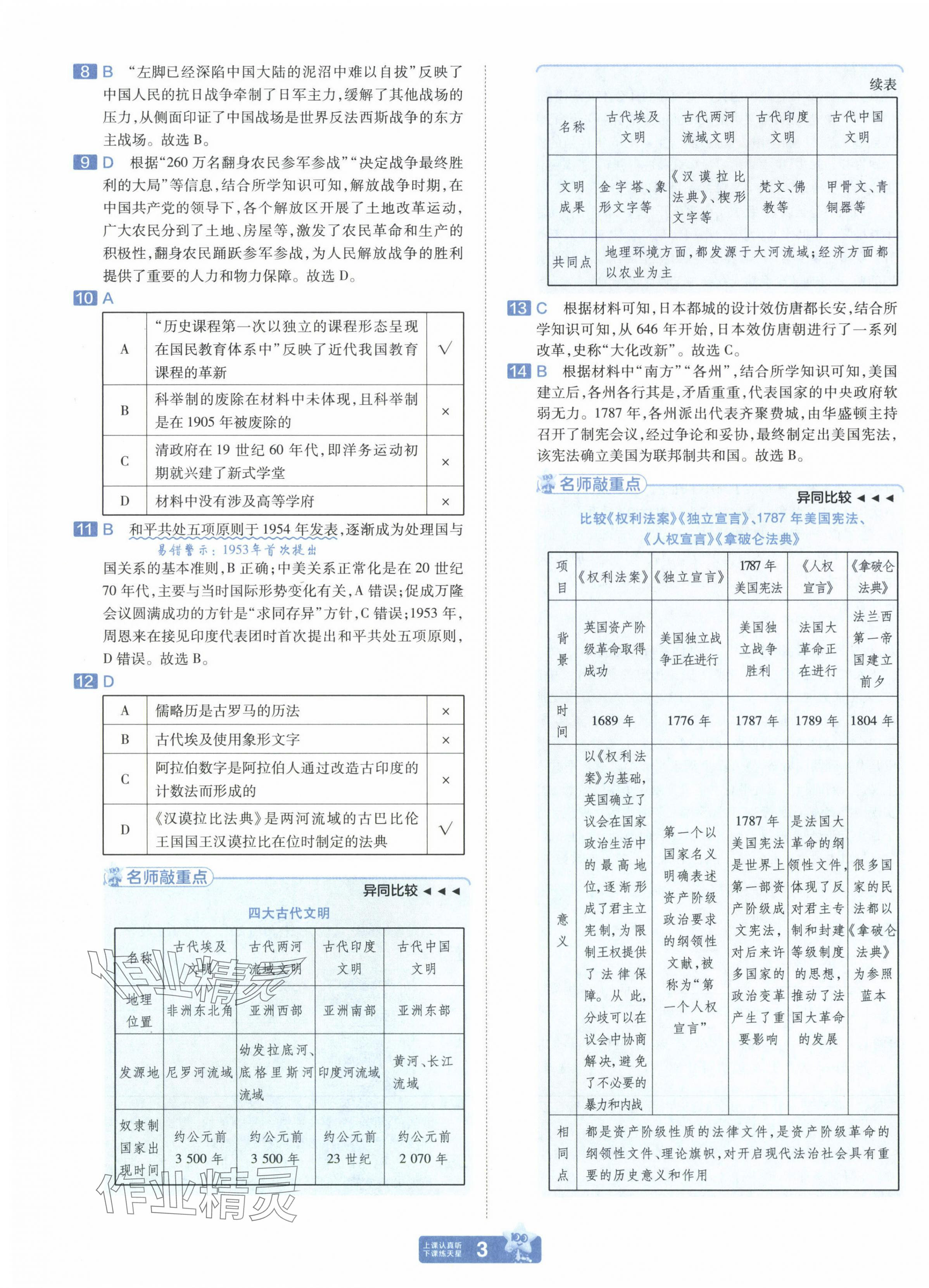 2025年金考卷中考45套匯編歷史新疆專版 第3頁