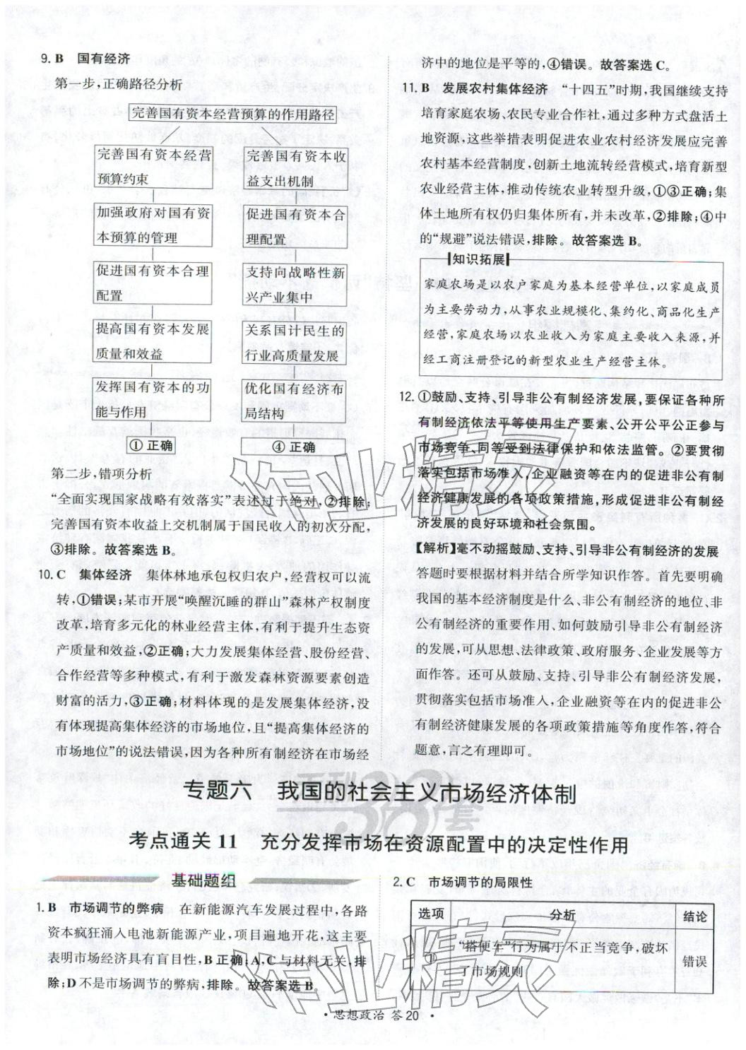 2026年考点测试卷政治 第20页