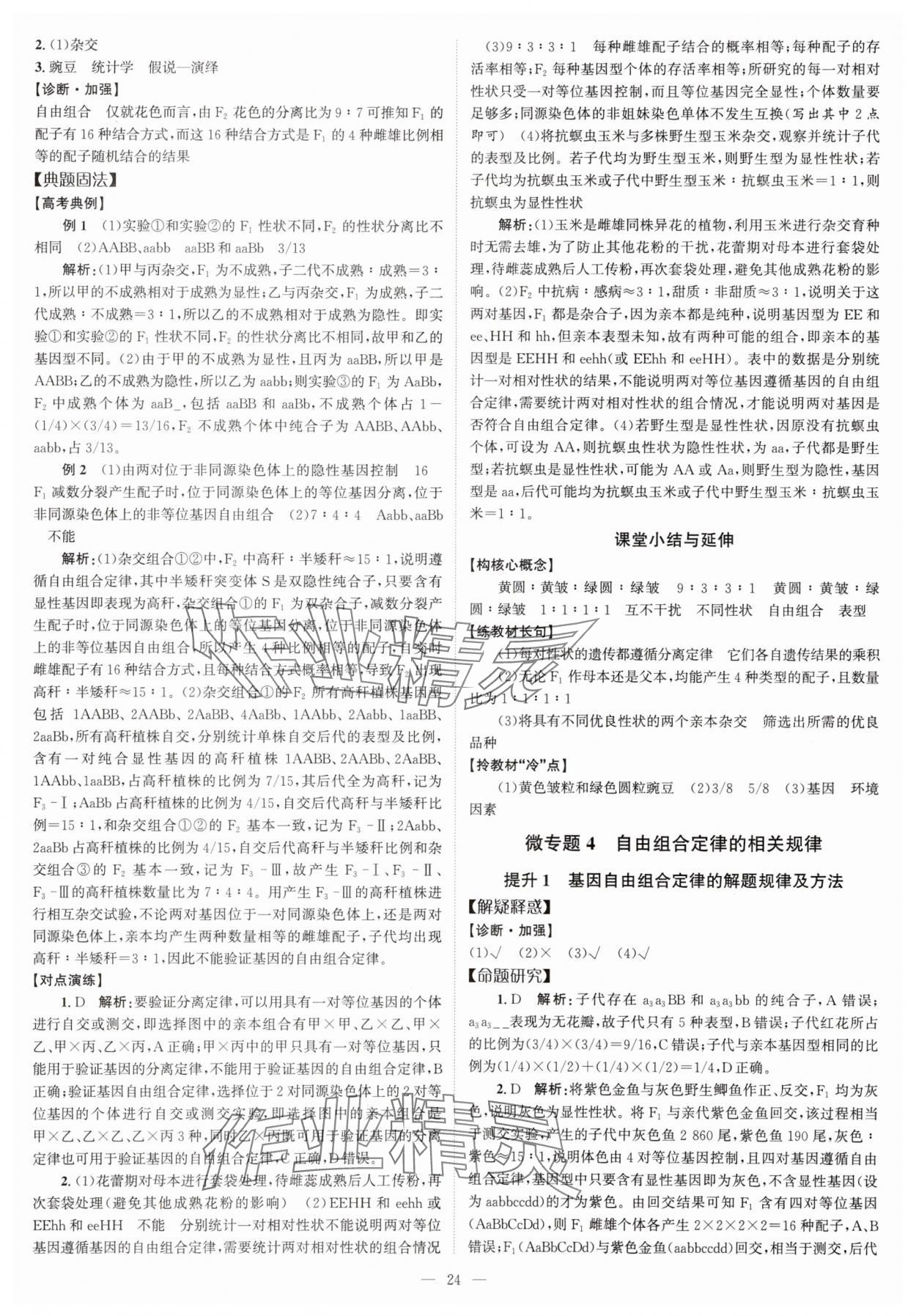 2025年高考一輪復習南方鳳凰臺生物廣東專版 第24頁