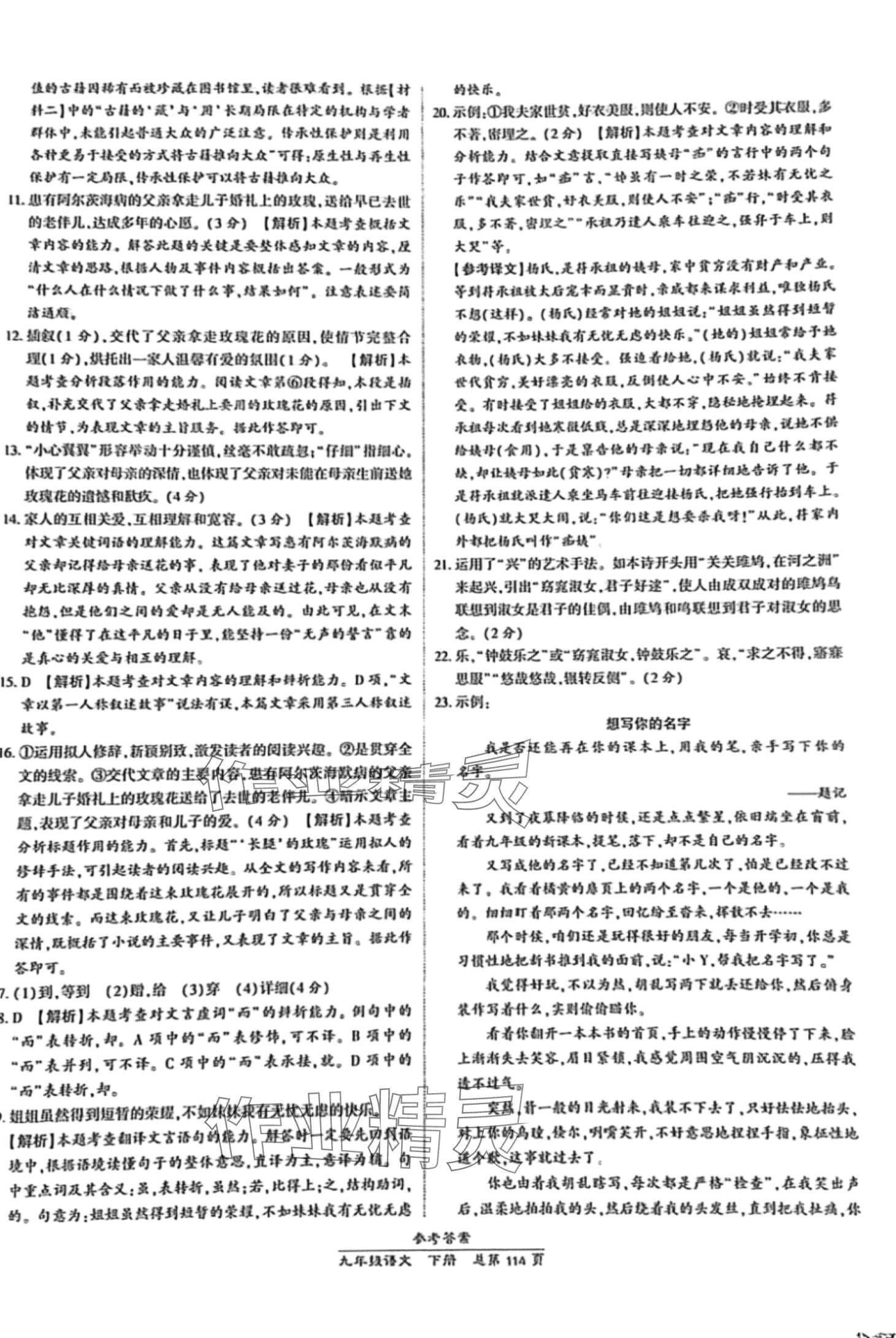 2024年新課程語(yǔ)文測(cè)試卷九年級(jí)下冊(cè)人教版 第2頁(yè)