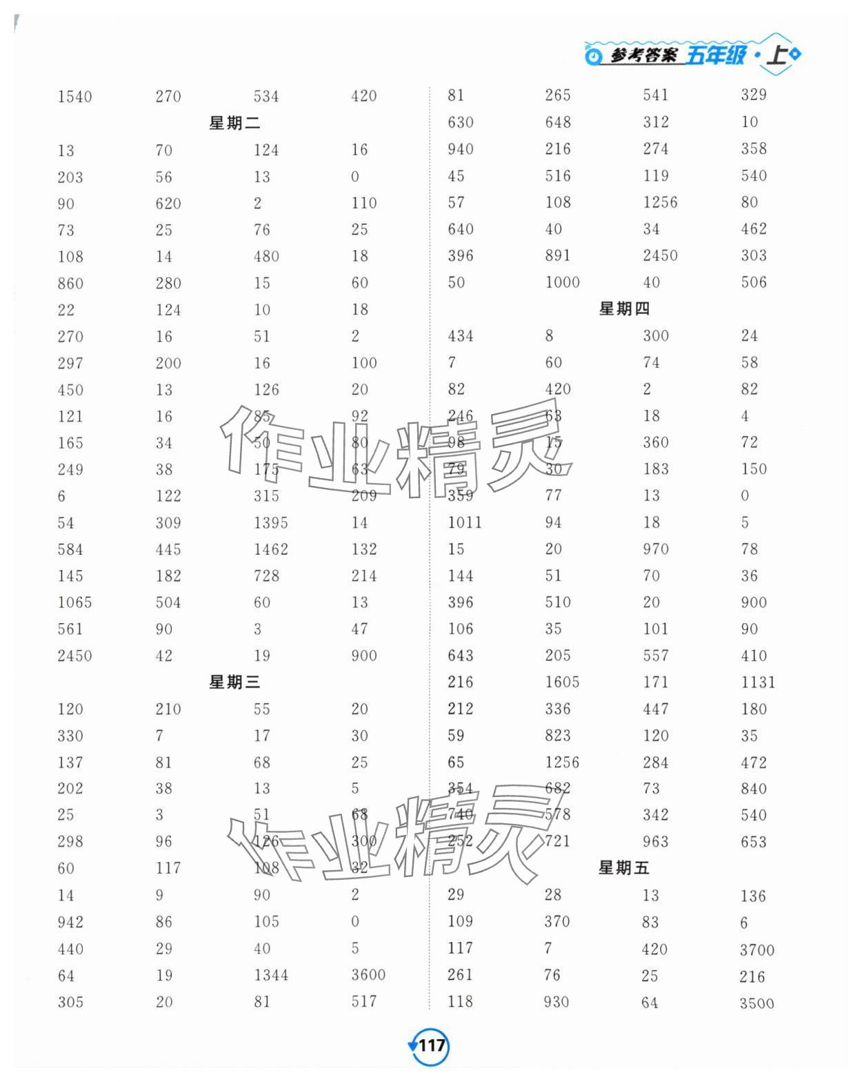 2024年壹學(xué)教育常規(guī)作業(yè)天天練五年級數(shù)學(xué)上冊蘇教版 第9頁