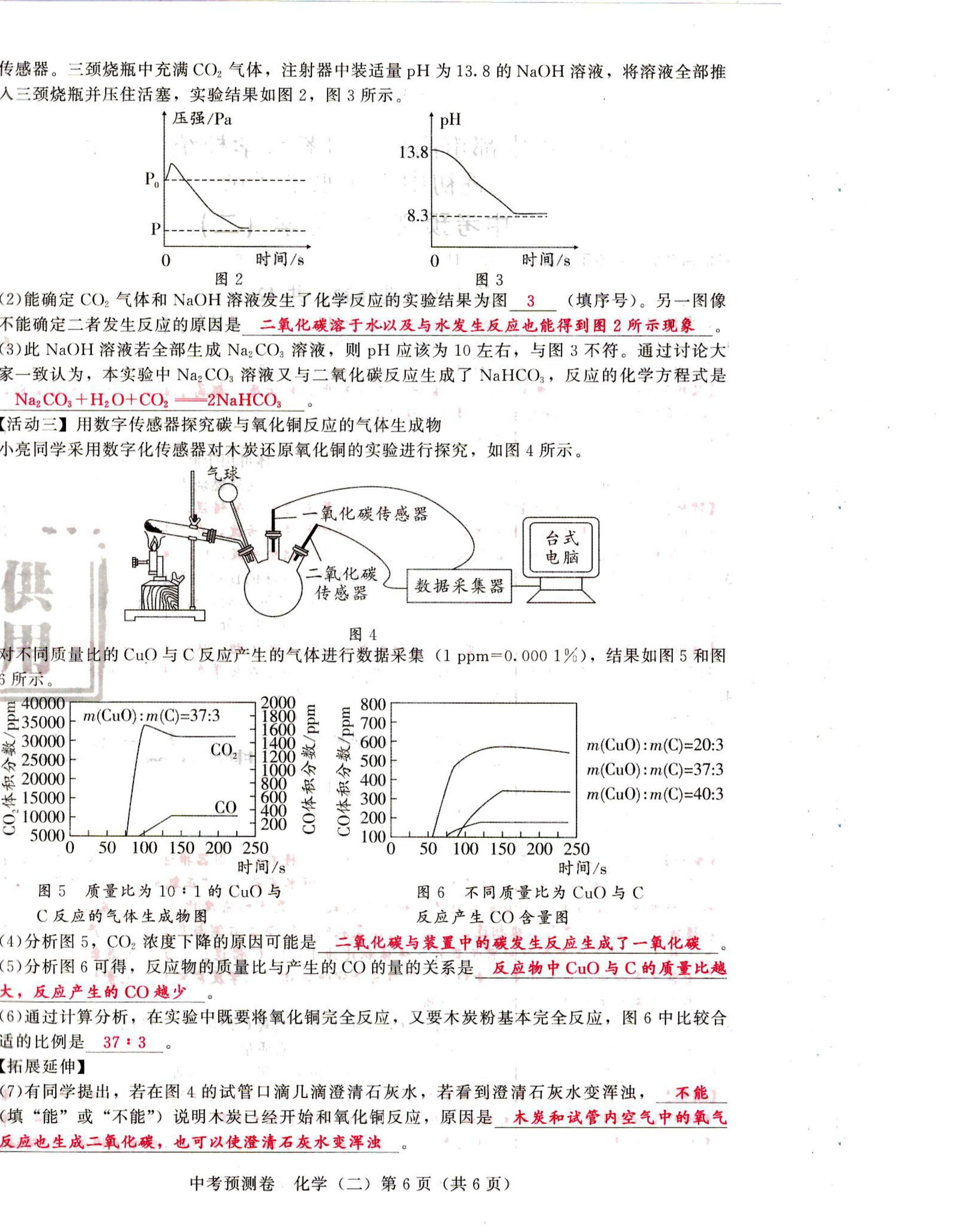 2024年中考預測卷化學 第12頁