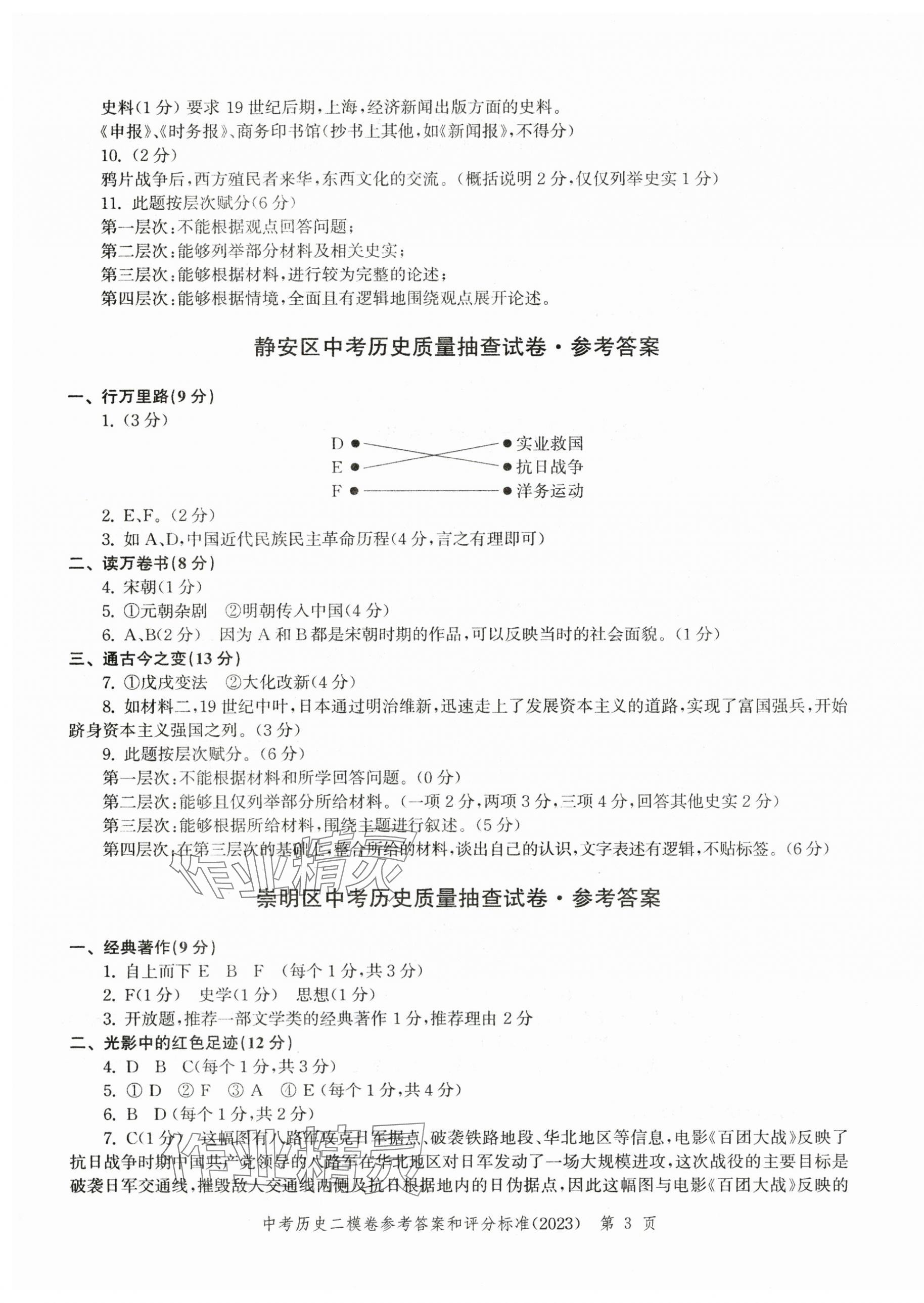 2022~2023年走向成功歷史二模 第3頁