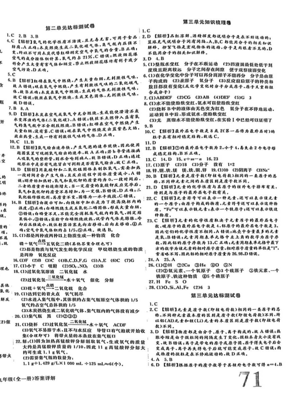 2024年核心金考卷九年級(jí)化學(xué)全一冊(cè)人教版 第2頁