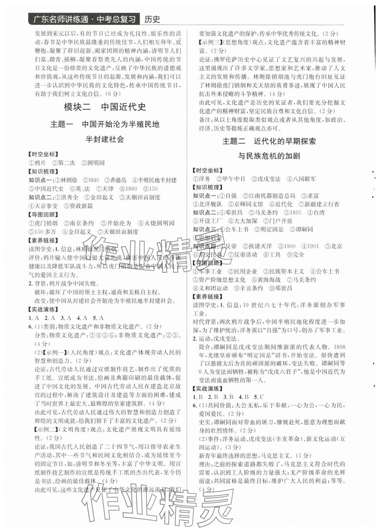 2025年廣東名師講練通中考總復習歷史深圳專版 第12頁