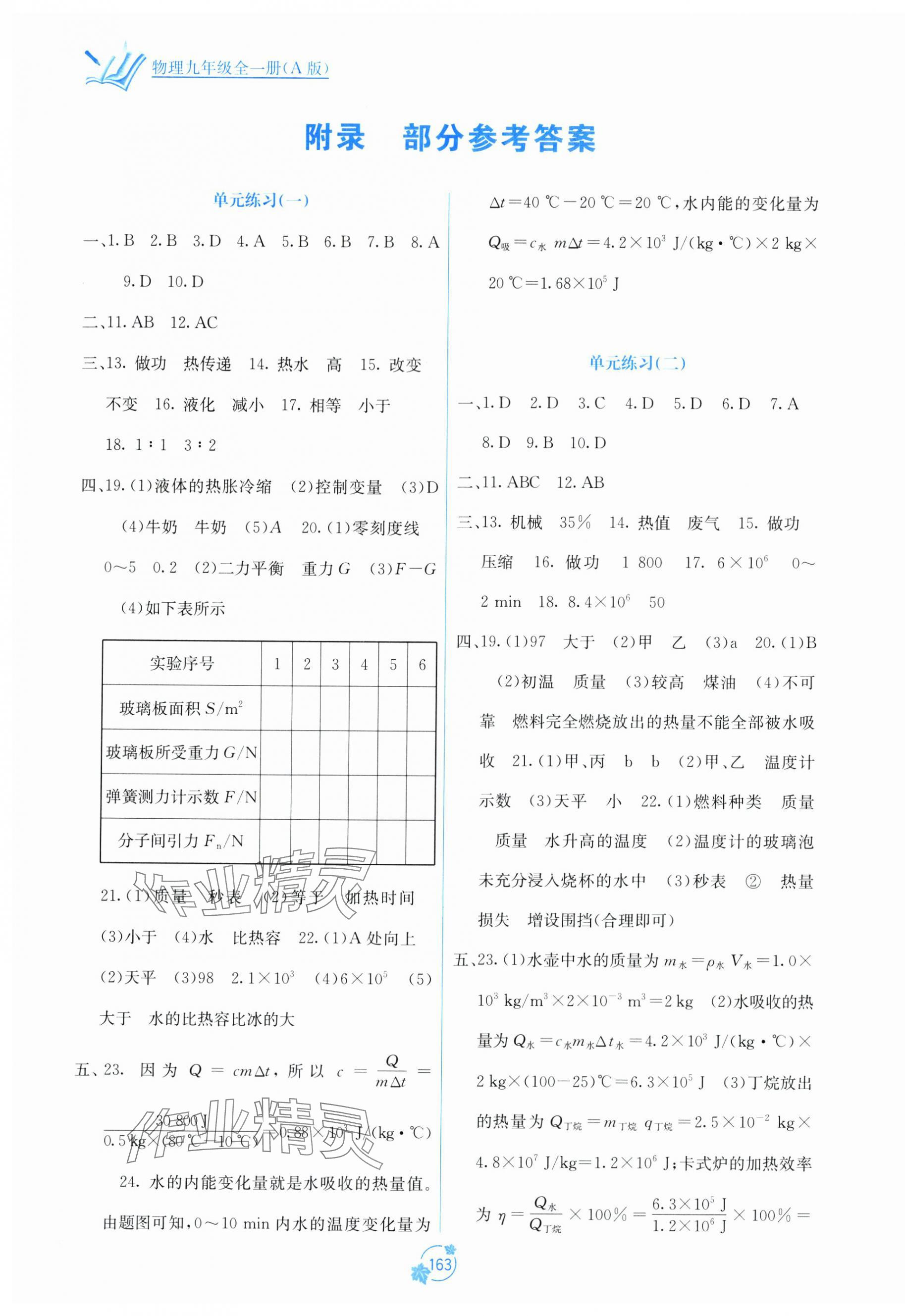 2025年自主学习能力测评单元测试九年级物理全一册人教版 第1页