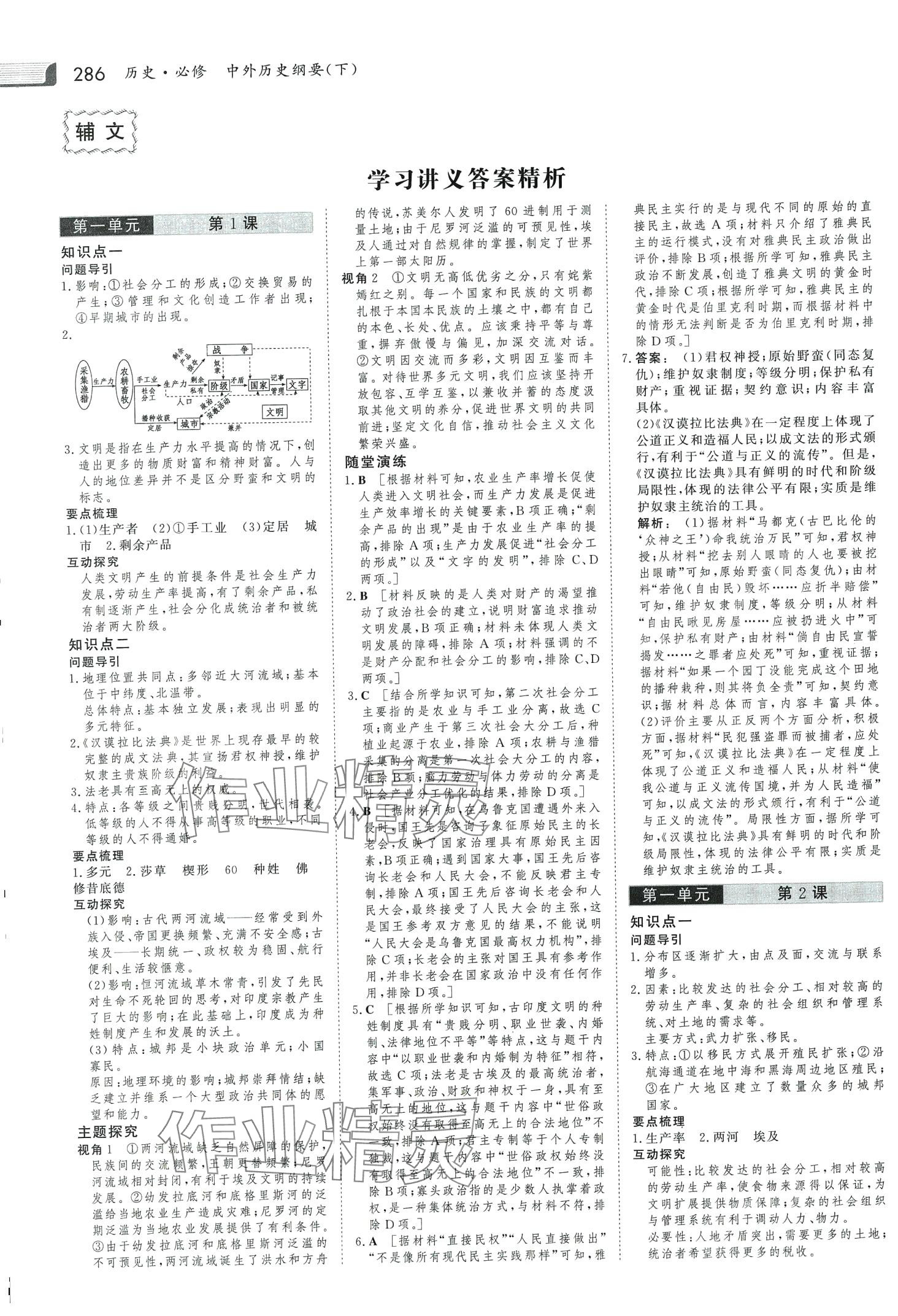 2024年金版新學(xué)案高中歷史必修下冊人教版 第1頁