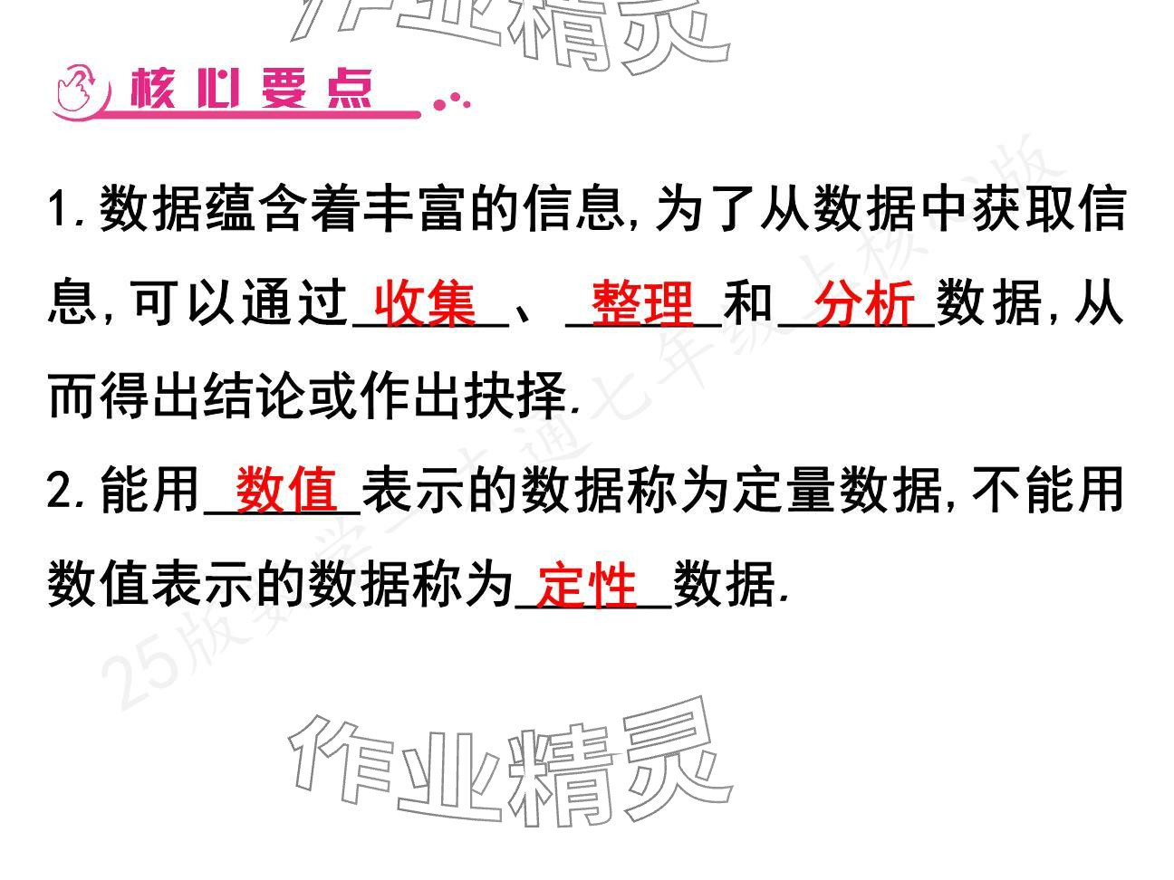 2024年一本通武漢出版社七年級數(shù)學(xué)上冊北師大版核心板 參考答案第2頁