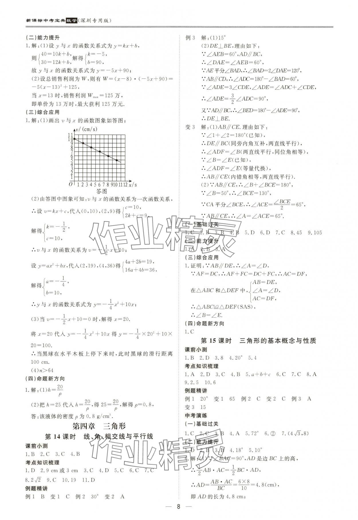 2025年新課標(biāo)中考寶典數(shù)學(xué)深圳專版 第8頁