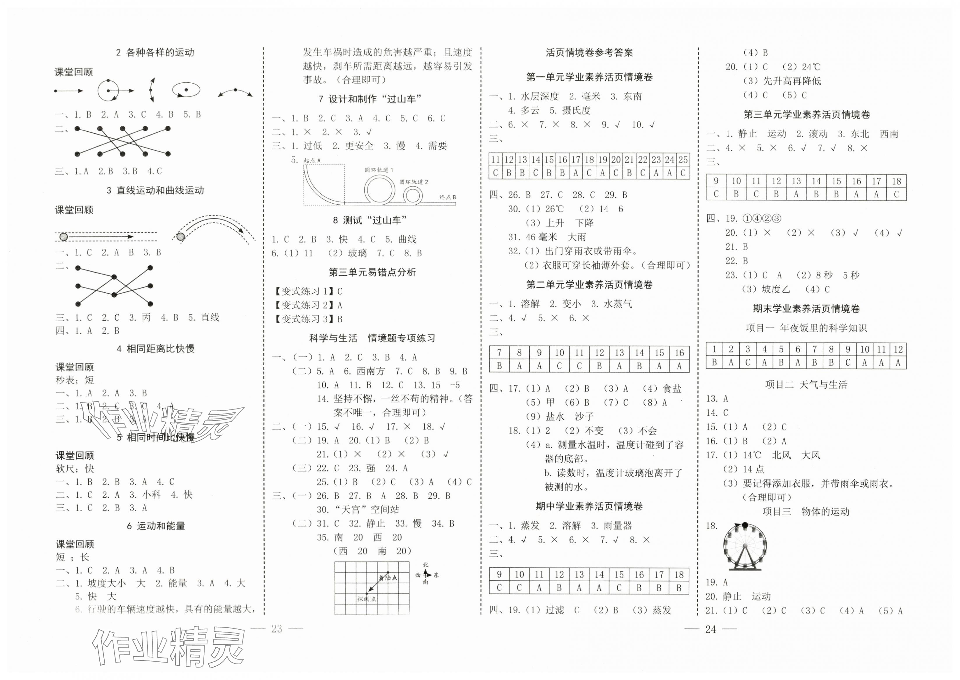 2025年科学速记大通关三年级科学上册教科版 第2页