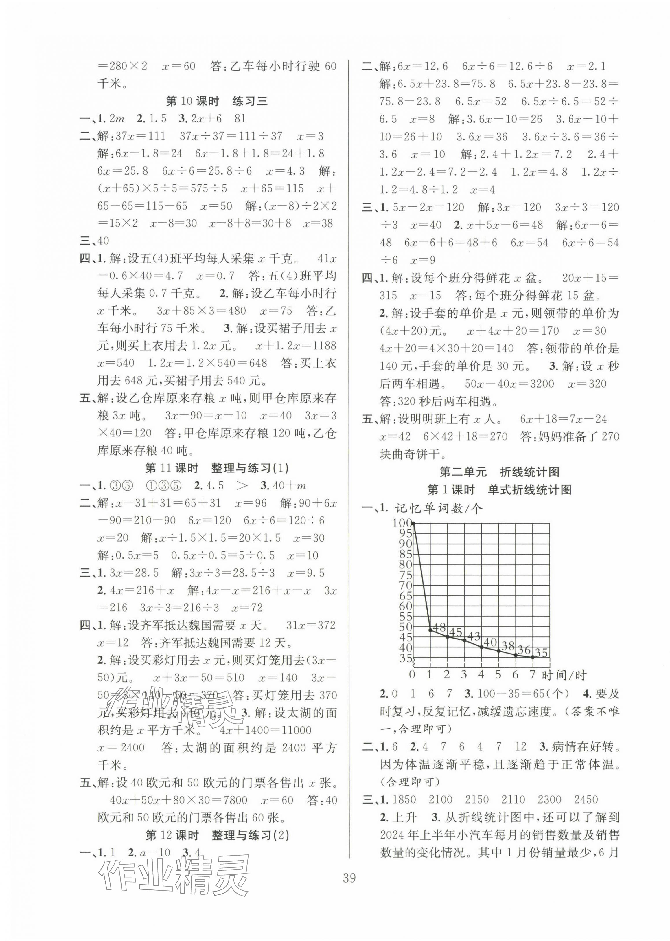 2025年陽光課堂課時(shí)作業(yè)五年級(jí)數(shù)學(xué)下冊(cè)蘇教版 第3頁