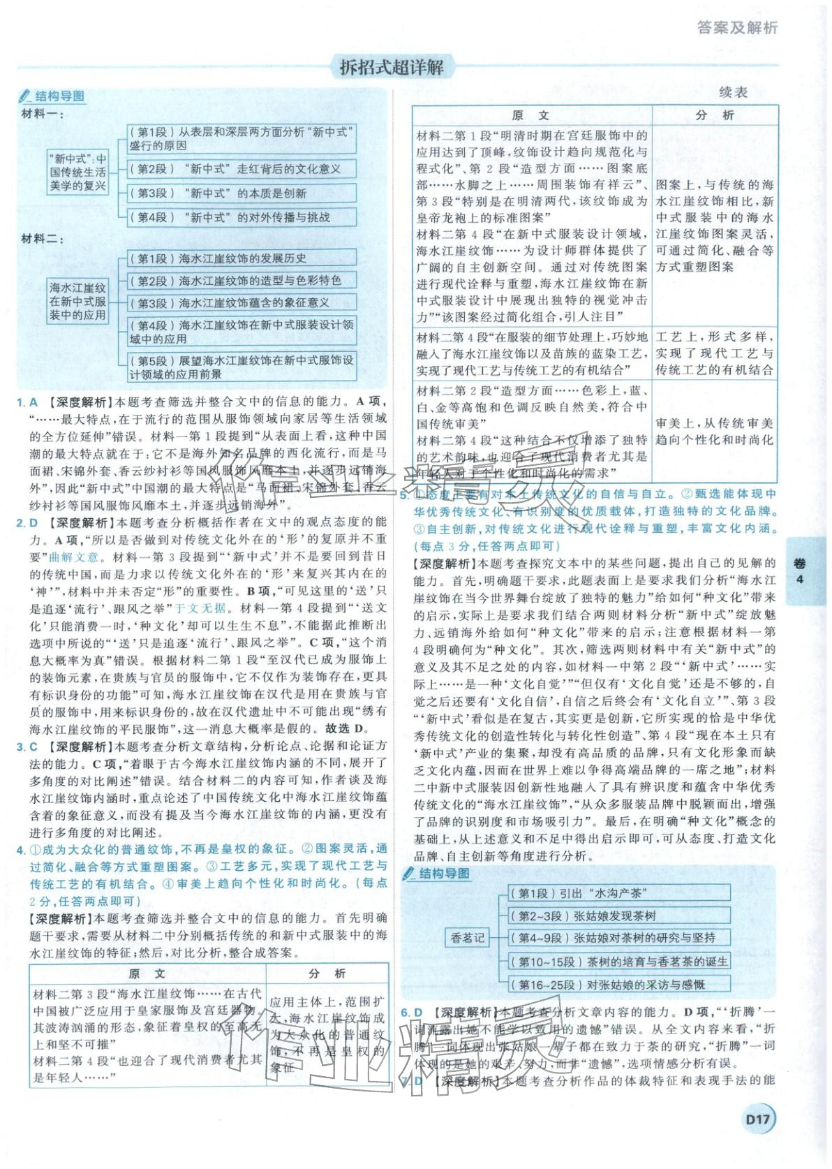 2026年理想樹圖書高考必刷卷42套模擬卷匯編語文&nbsp;第17頁