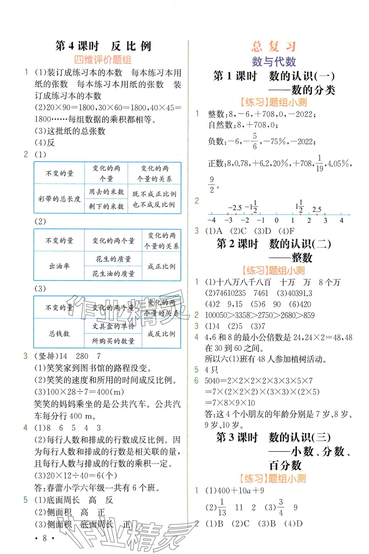 2024年教材解讀六年級(jí)數(shù)學(xué)下冊(cè)北師大版 第8頁(yè)