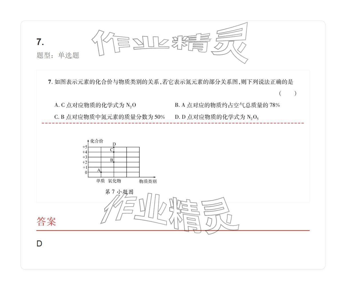 2025年学业水平评价九年级化学全一册人教版&nbsp;参考答案第47页
