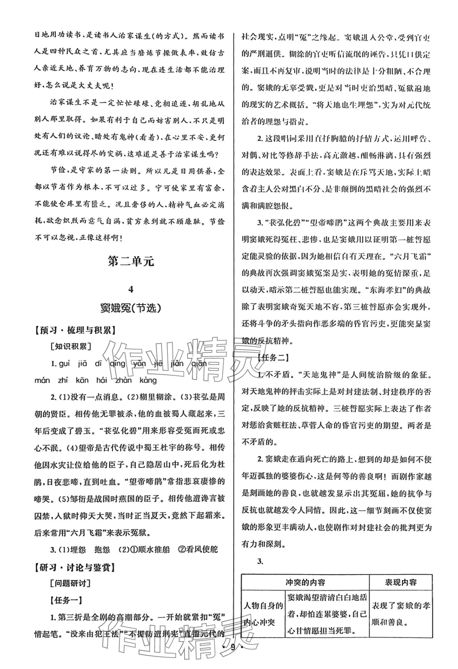 2024年高中同步測(cè)控優(yōu)化設(shè)計(jì)高中語文必修下冊(cè)人教版 第9頁