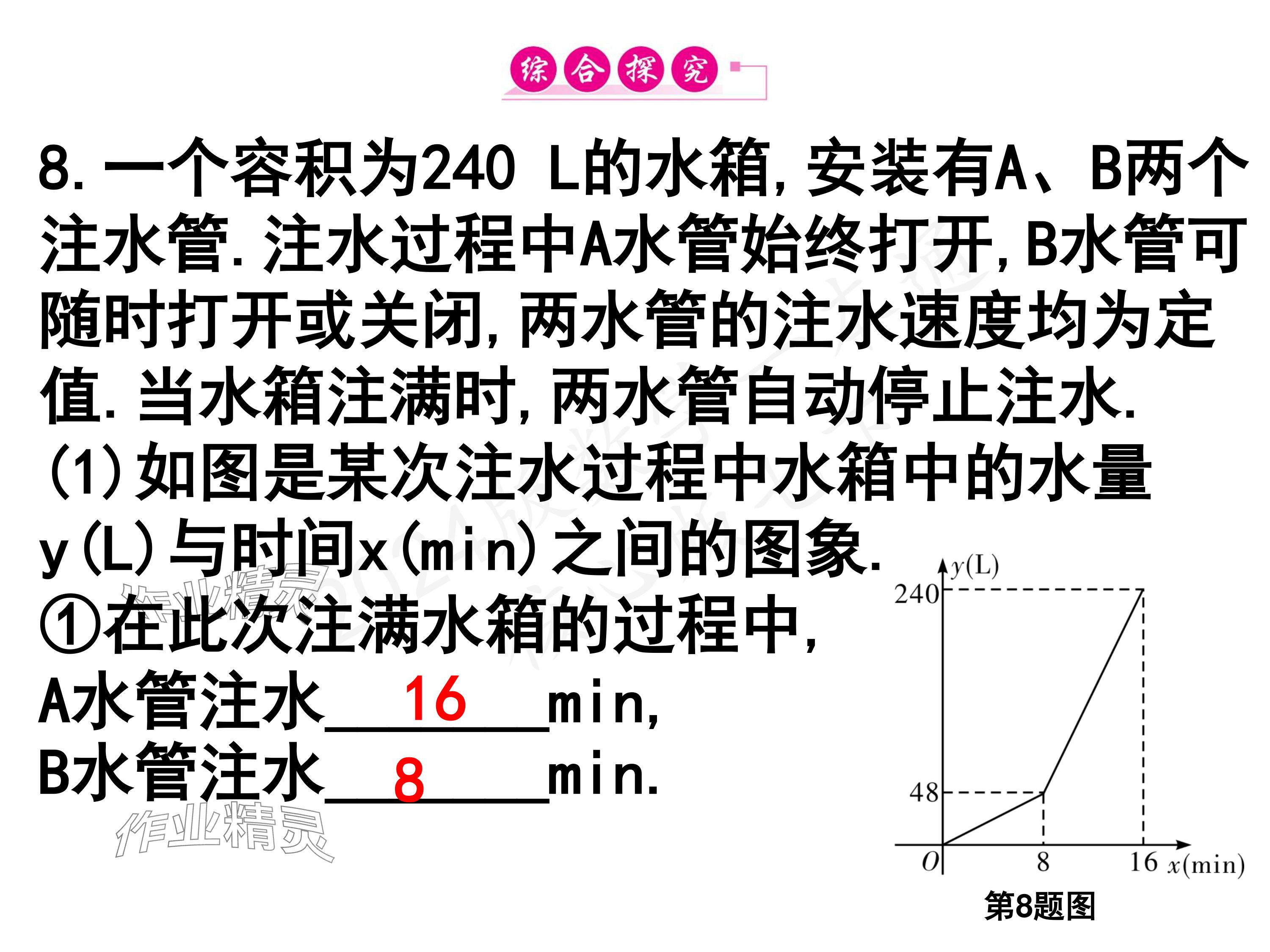 2024年一本通武汉出版社七年级数学下册北师大版 参考答案第43页