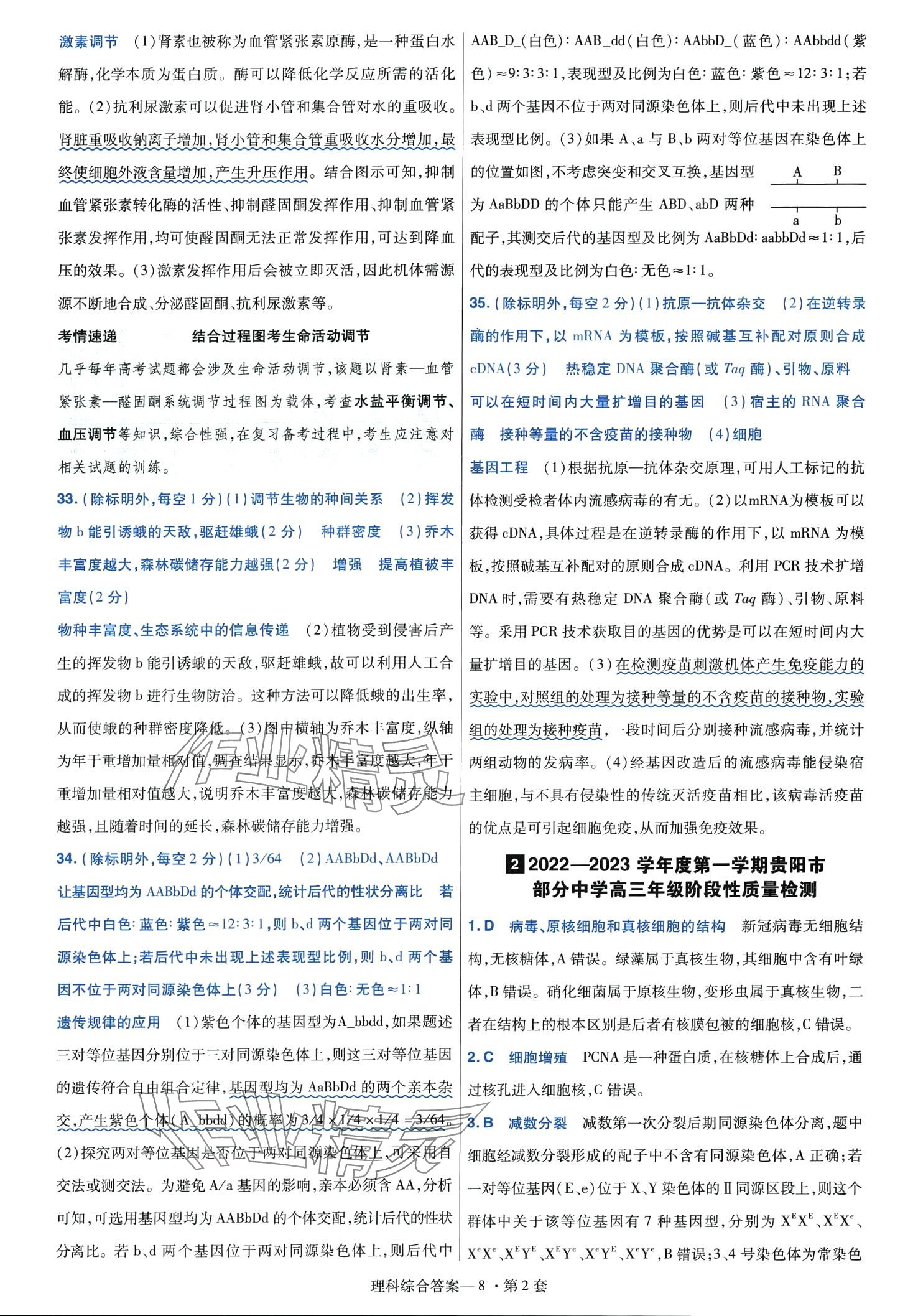 2024年高考沖刺優(yōu)秀模擬試卷匯編45套理綜 第10頁(yè)