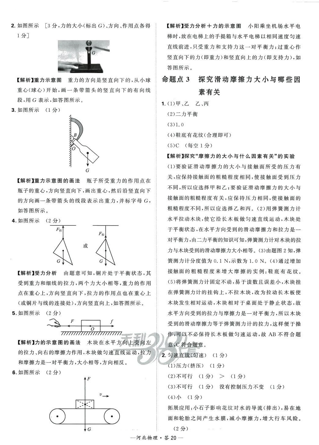 2024年天利38套中考試題分類物理河北專版 第20頁