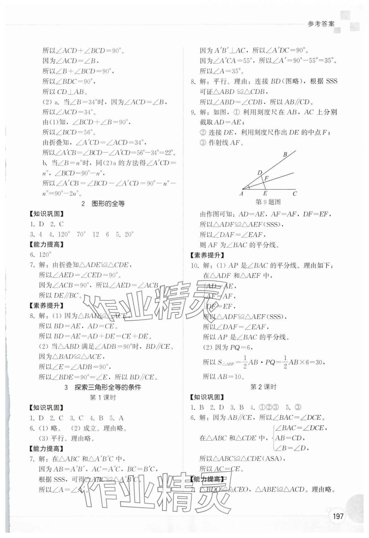 2025年同步练习册山东教育出版社七年级数学上册鲁教版五四制&nbsp;第3页