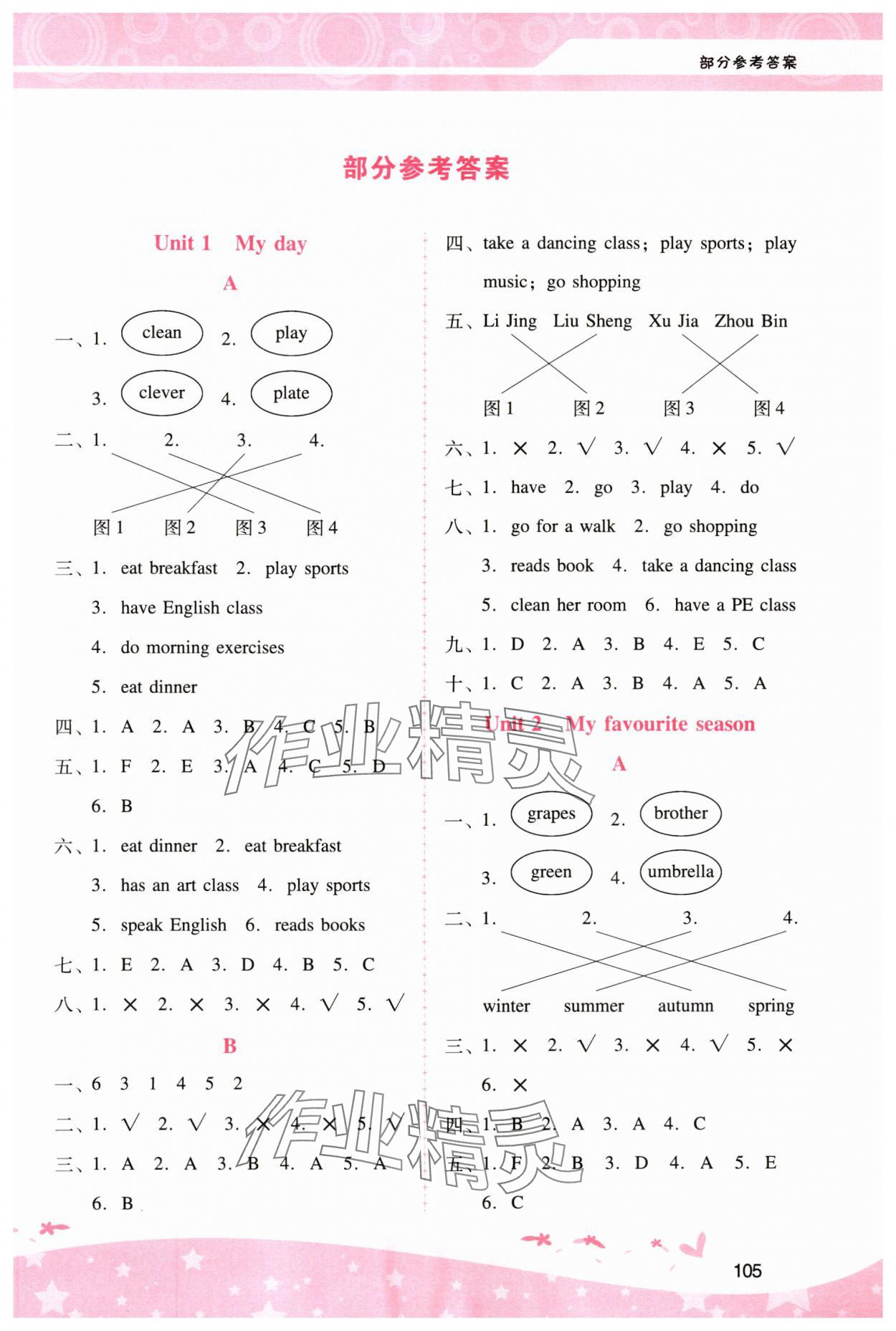 2024年新課程學習輔導五年級英語下冊人教版 第1頁