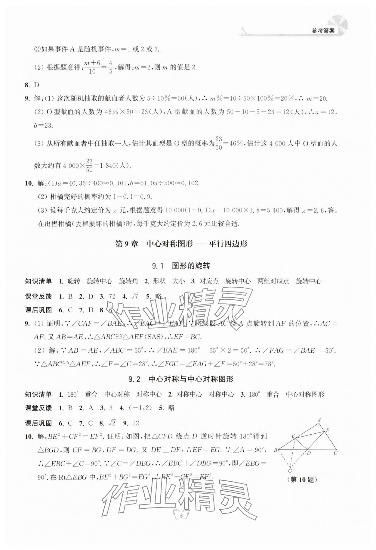 2024年創(chuàng)新課時作業(yè)本八年級數(shù)學(xué)下冊蘇科版 第5頁