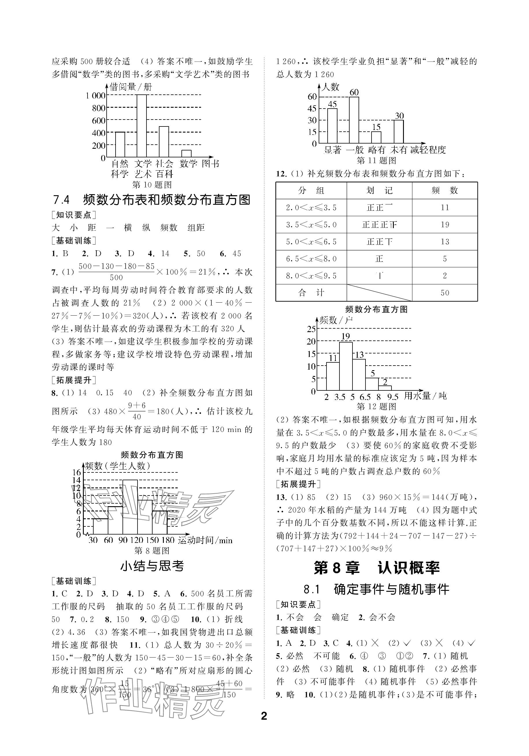 2024年創(chuàng)新優(yōu)化學(xué)案八年級數(shù)學(xué)下冊蘇科版 參考答案第2頁