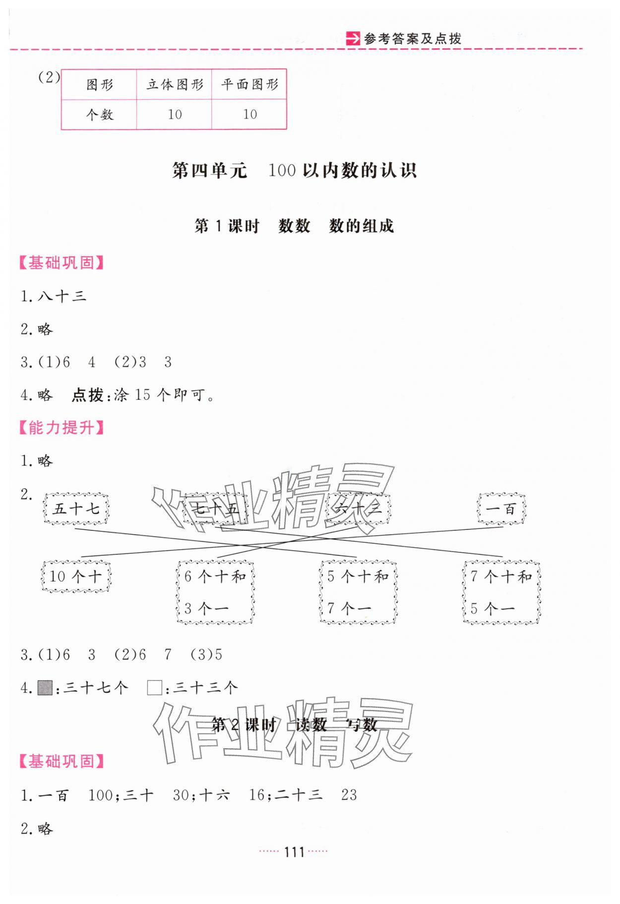 2024年三維數(shù)字課堂一年級數(shù)學下冊人教版 第7頁