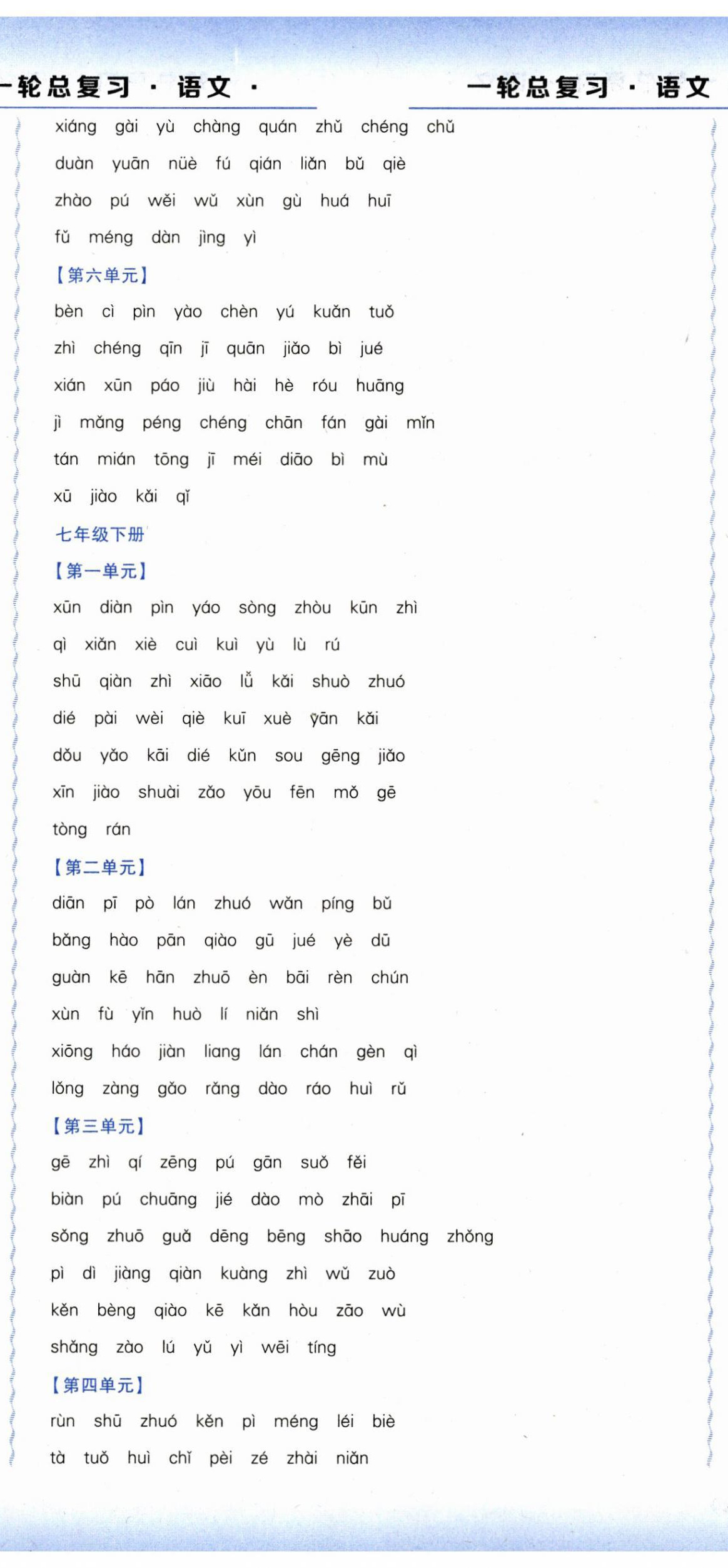 2024年中考加分一輪總復(fù)習(xí)語(yǔ)文 第2頁(yè)