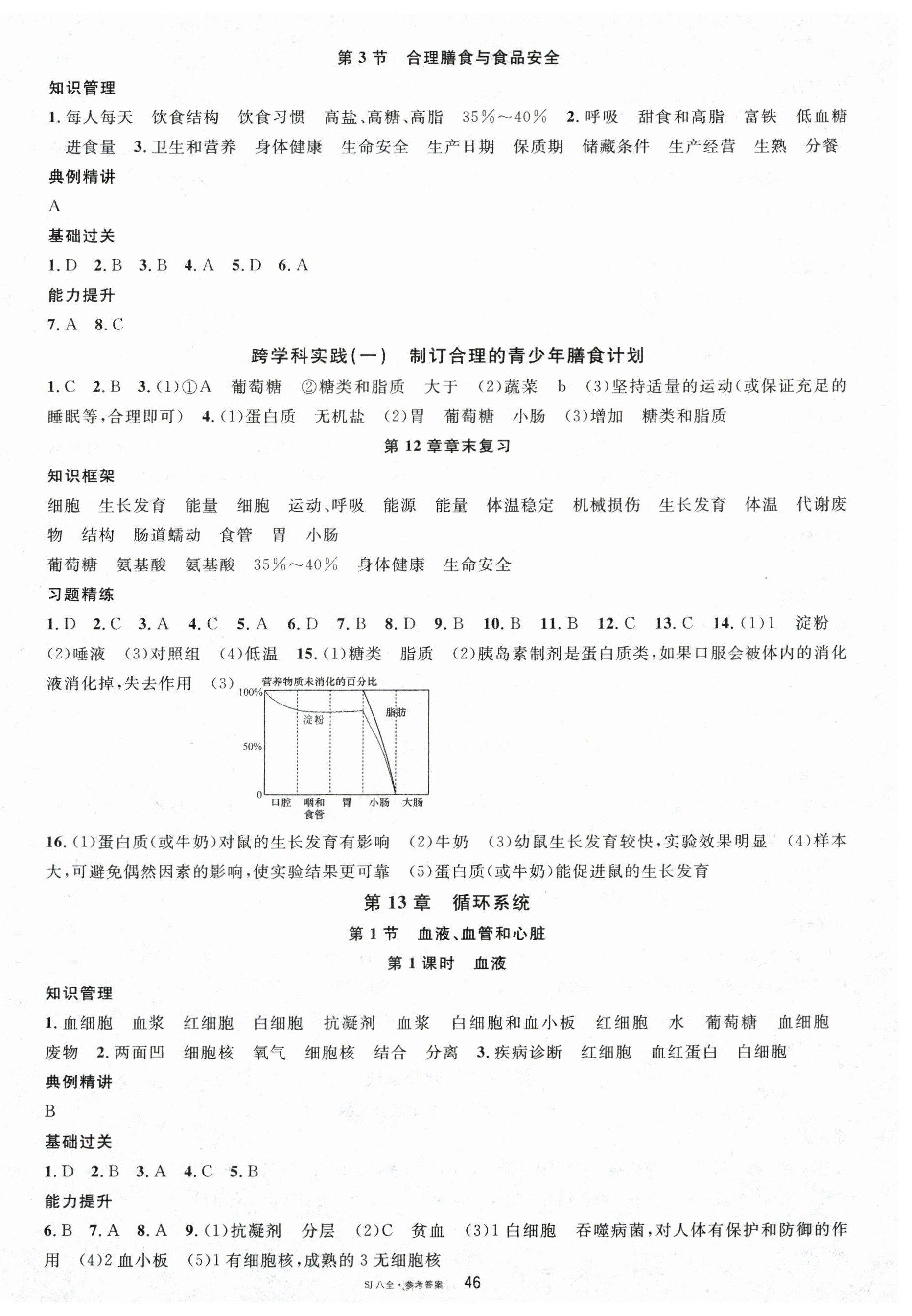 2025年名校课堂八年级生物全一册苏教版 第2页