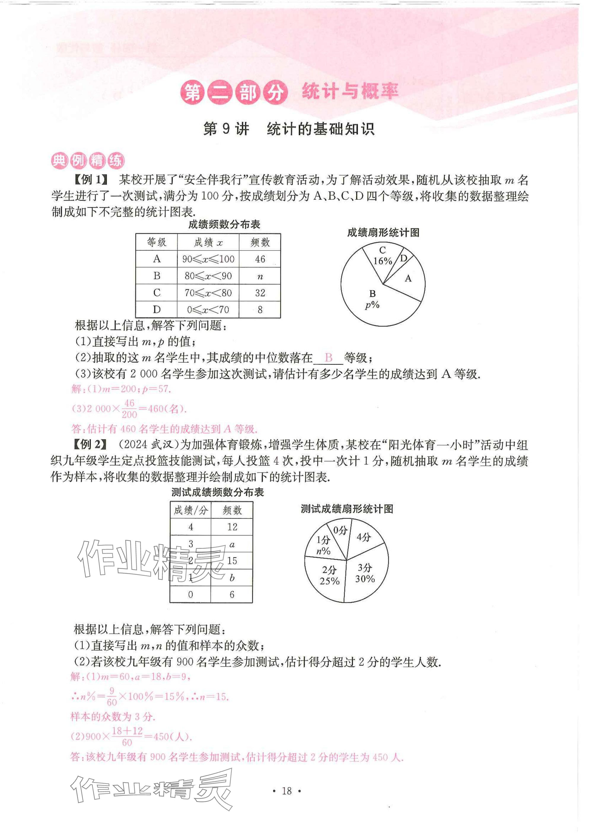 2025年一品中考數(shù)學(xué)武漢專版 參考答案第18頁(yè)