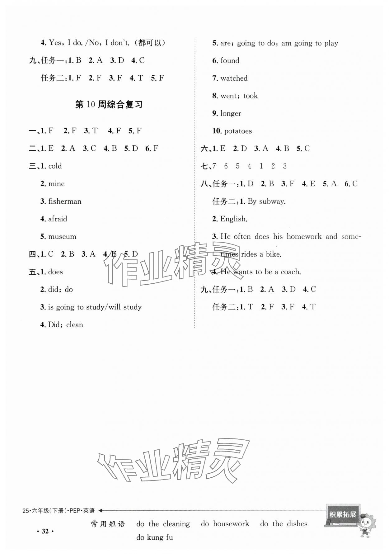 2025年創新導學卷六年級英語下冊人教版 第4頁