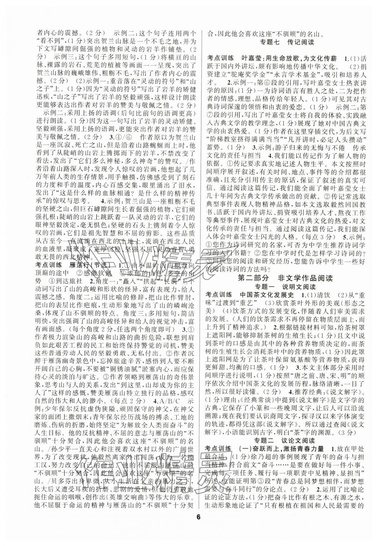 2024年中考高高手語文 第6頁