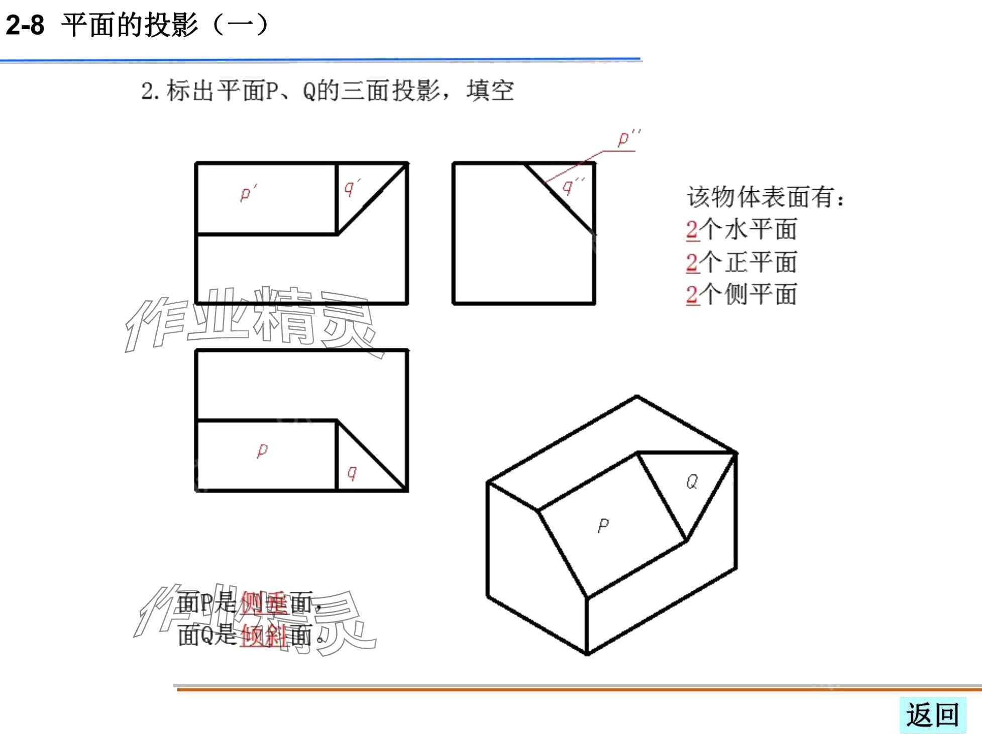 2024年机械制图习题集&nbsp;第57页