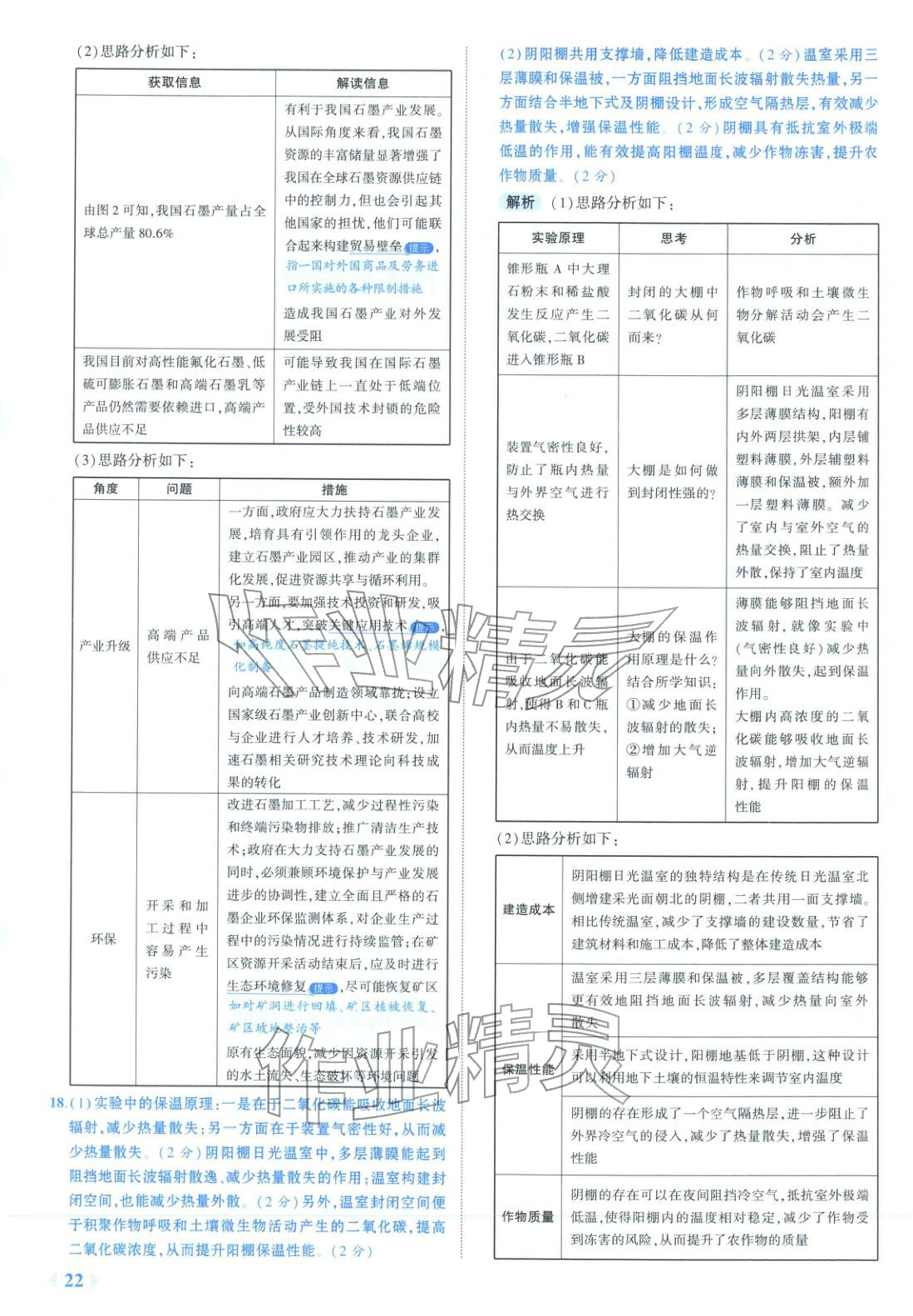 2026年53金卷优选卷汇编高中地理陕晋青宁专版&nbsp;第22页
