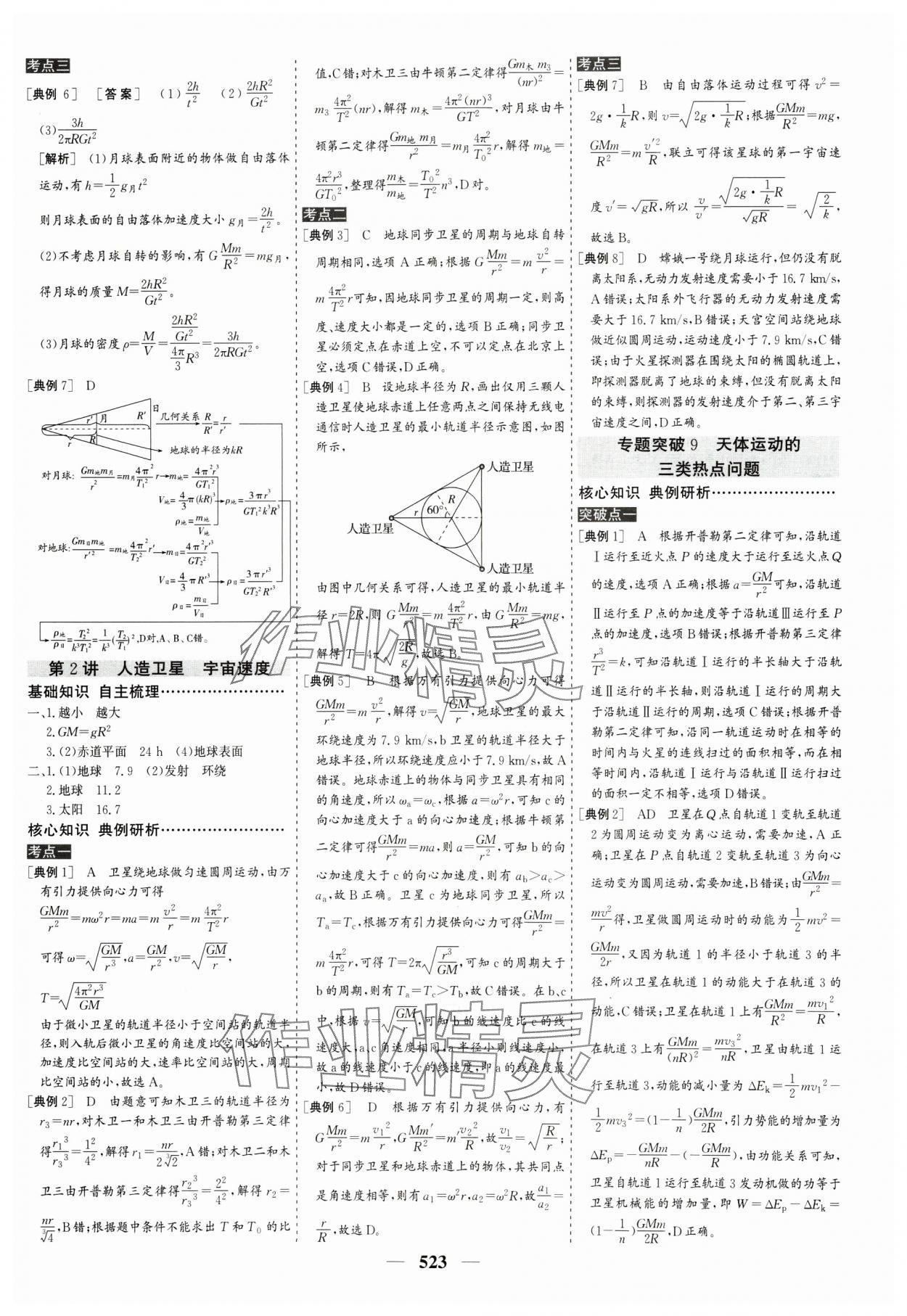 2025年優(yōu)化探究高考總復(fù)習(xí)物理人教版 參考答案第15頁