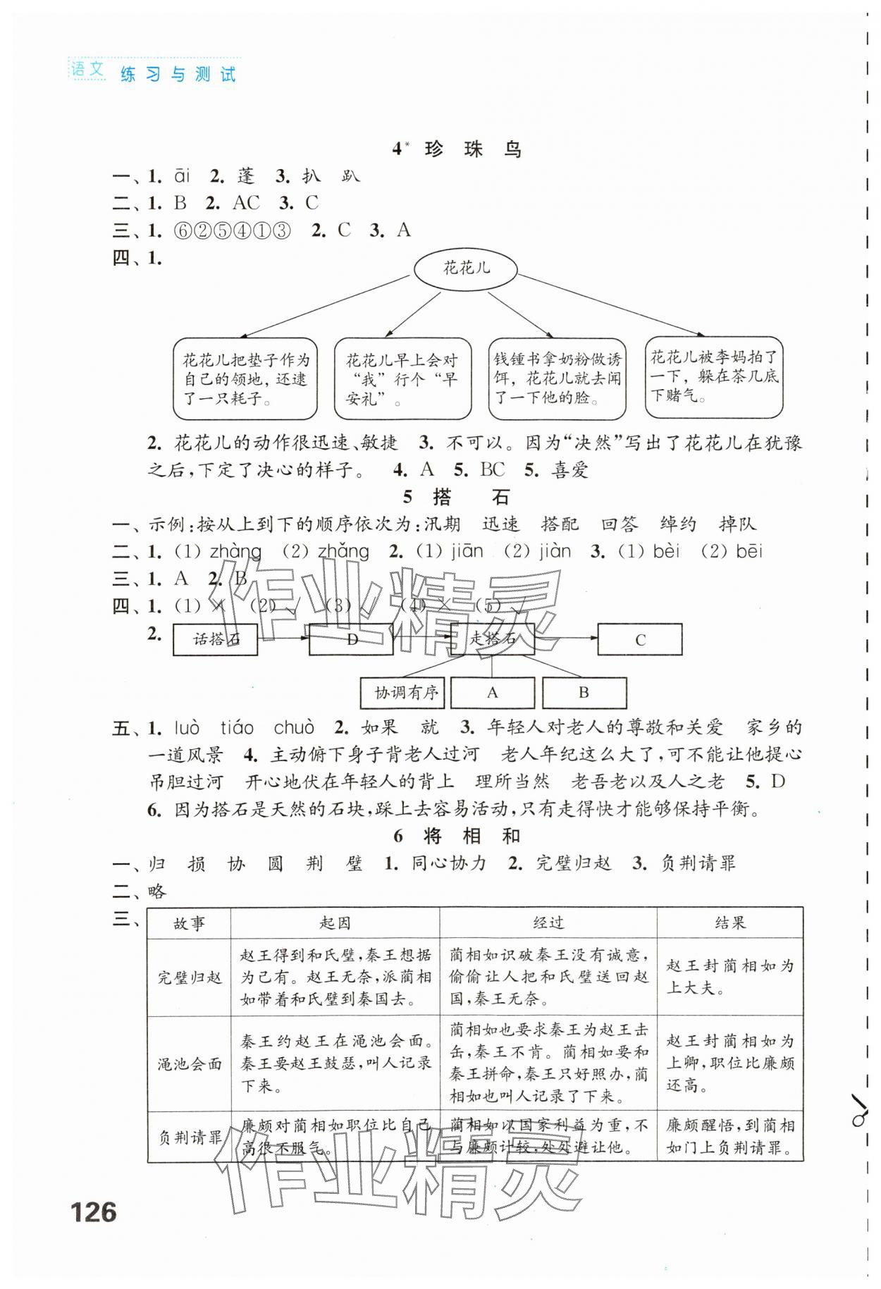 2023年練習(xí)與測試五年級語文上冊人教版陜西專版 第2頁