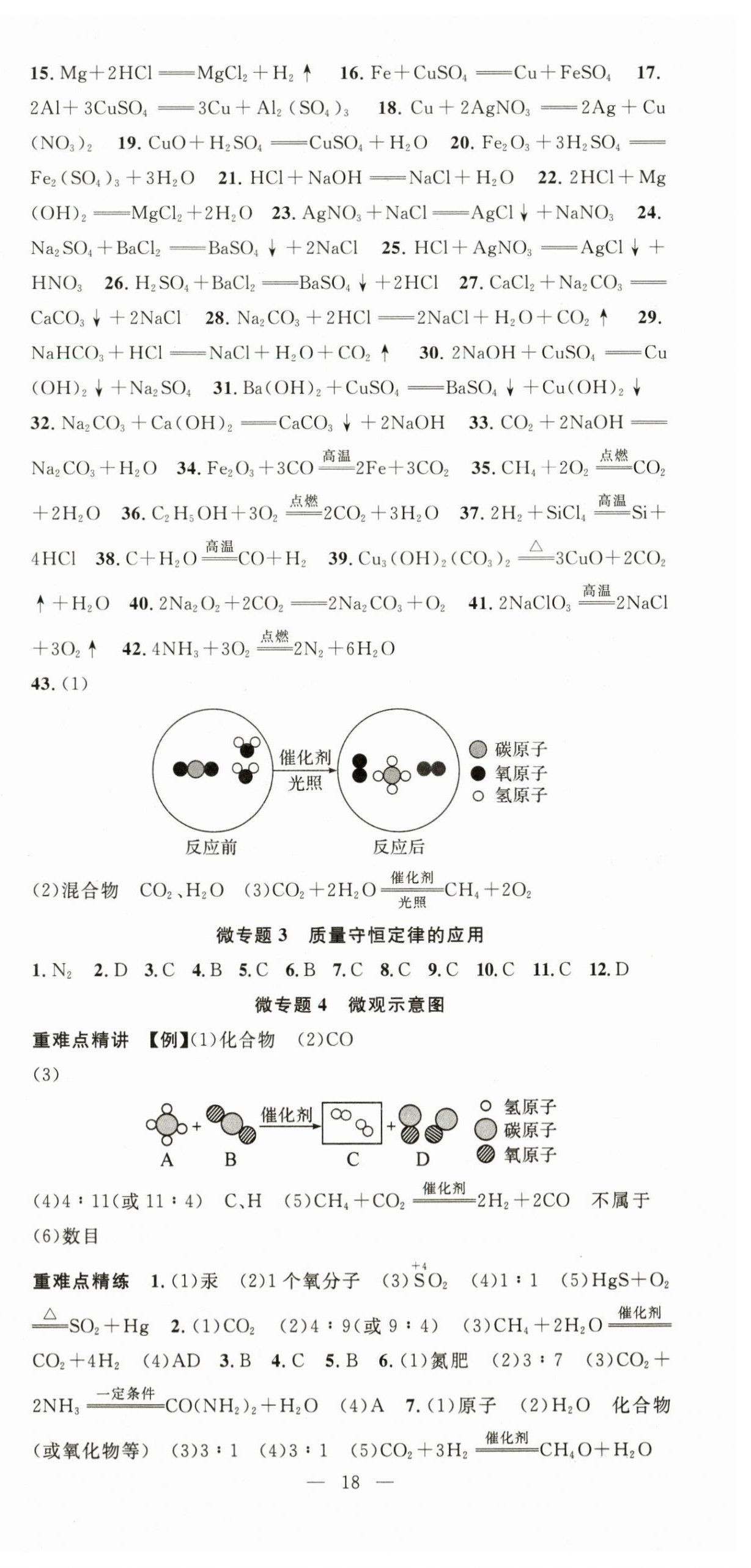 2025年名師學(xué)案中考復(fù)習(xí)堂堂清化學(xué) 第6頁