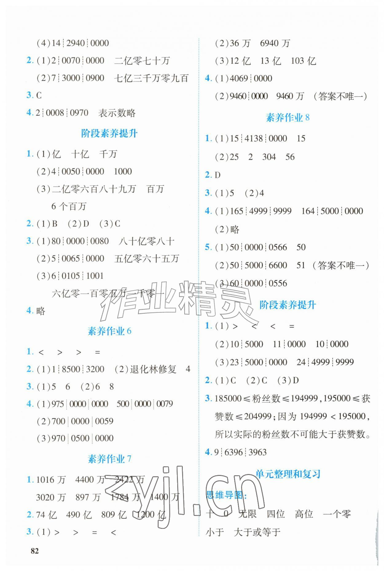 2026年学练优合肥工业大学出版社四年级数学上册人教版内蒙古&nbsp;第2页