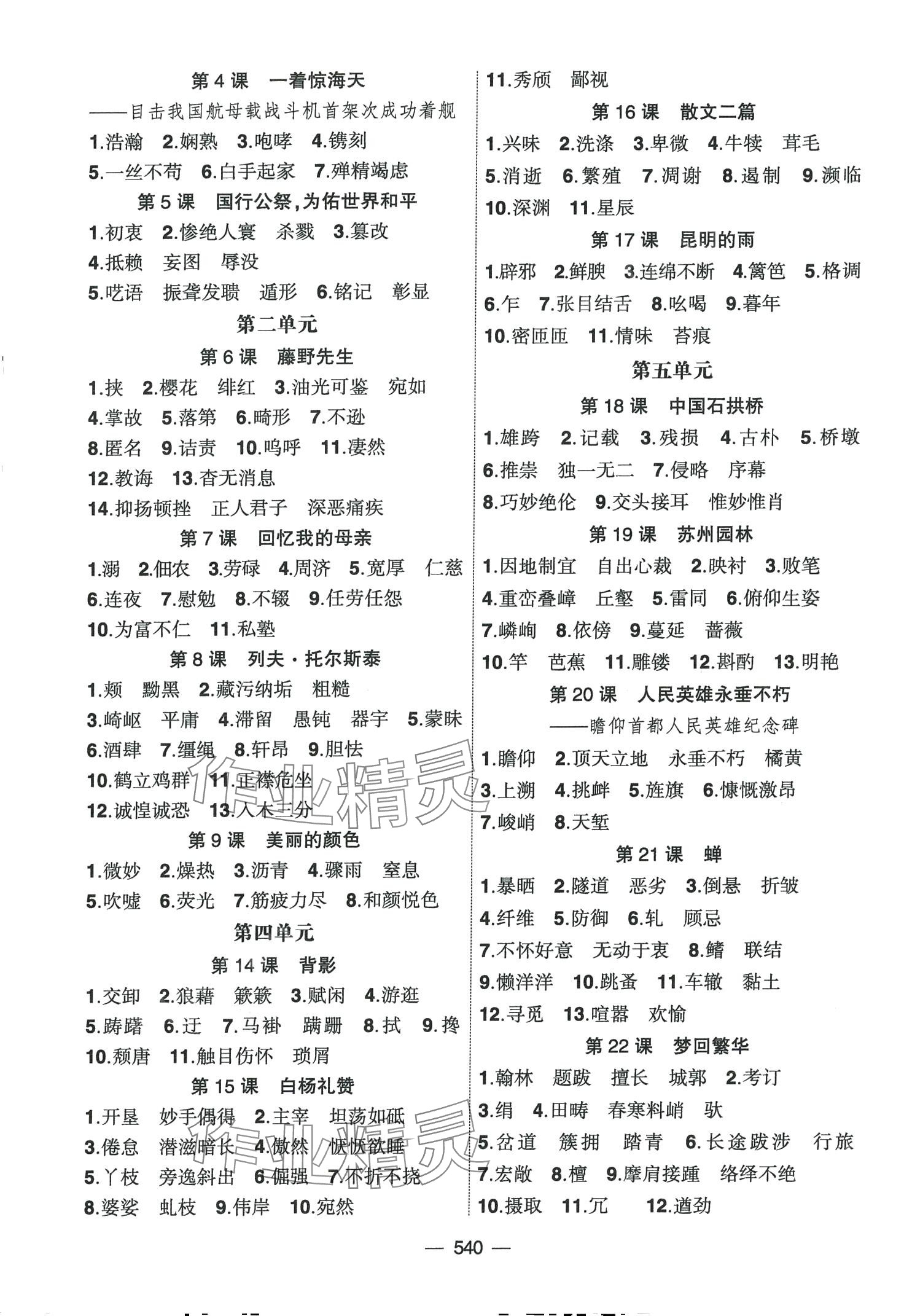2024年創(chuàng)新A+中考總復(fù)習(xí)語(yǔ)文廣東專(zhuān)版 第12頁(yè)