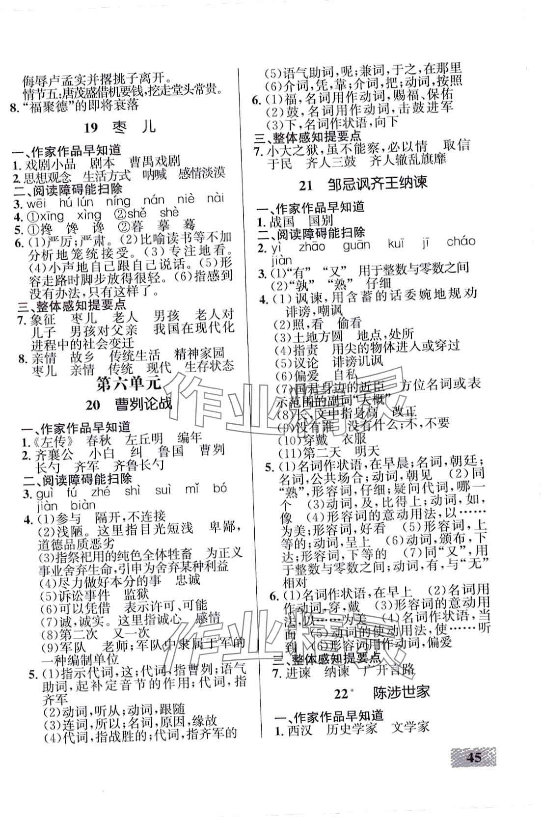 2024年同步学考优化设计九年级语文下册人教版 第6页