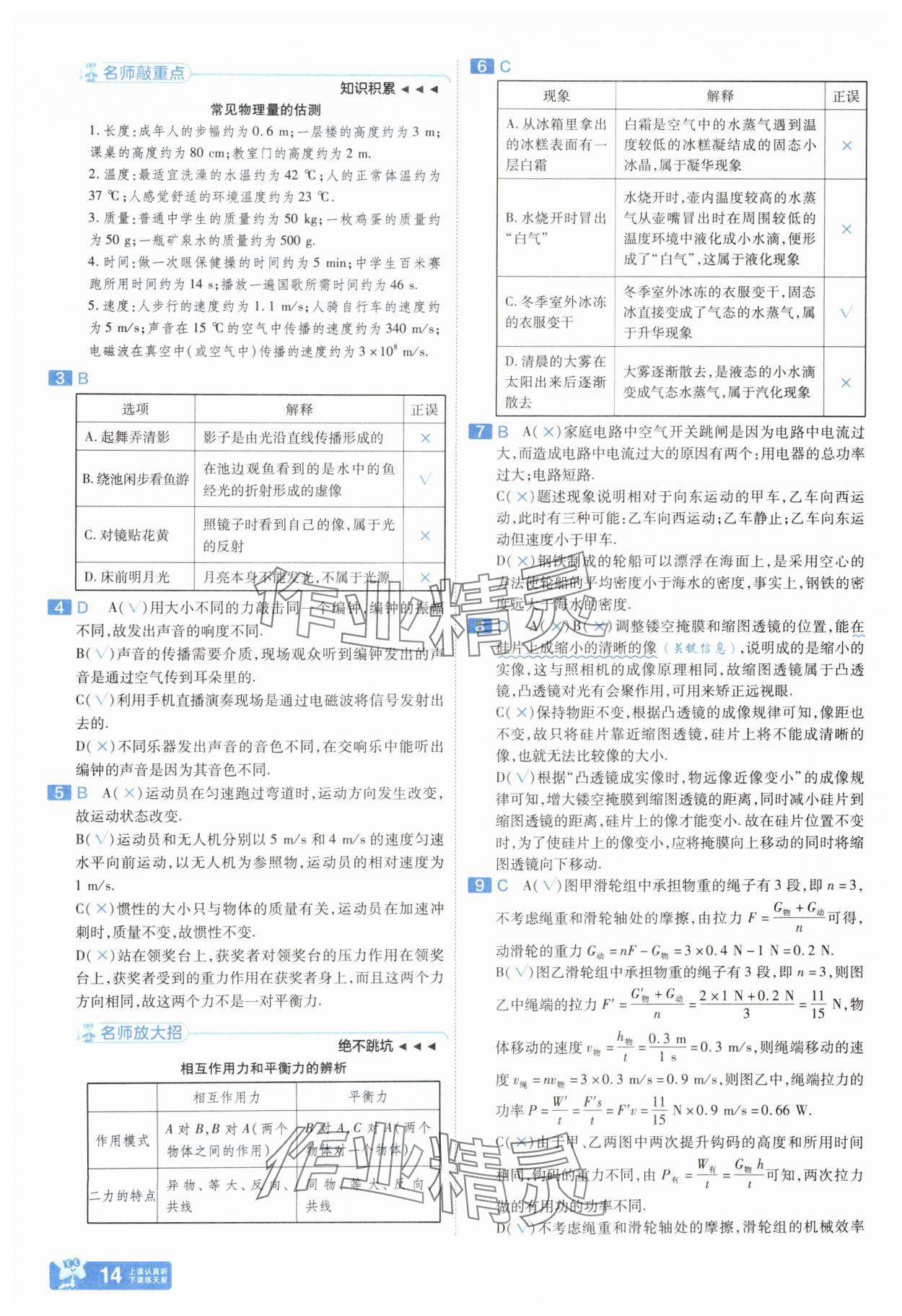 2025年金考卷45套匯編物理河北專版 第13頁