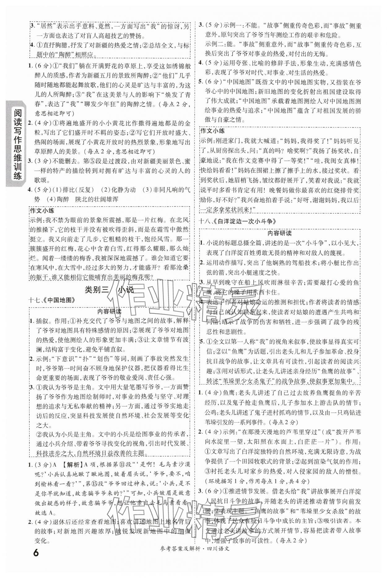 2024年一戰(zhàn)成名新中考語(yǔ)文四川專(zhuān)版&nbsp;第6頁(yè)