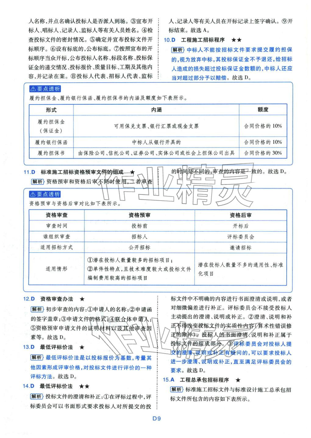 2025年真題詳解考前點睛建設工程合同管理&nbsp;第9頁