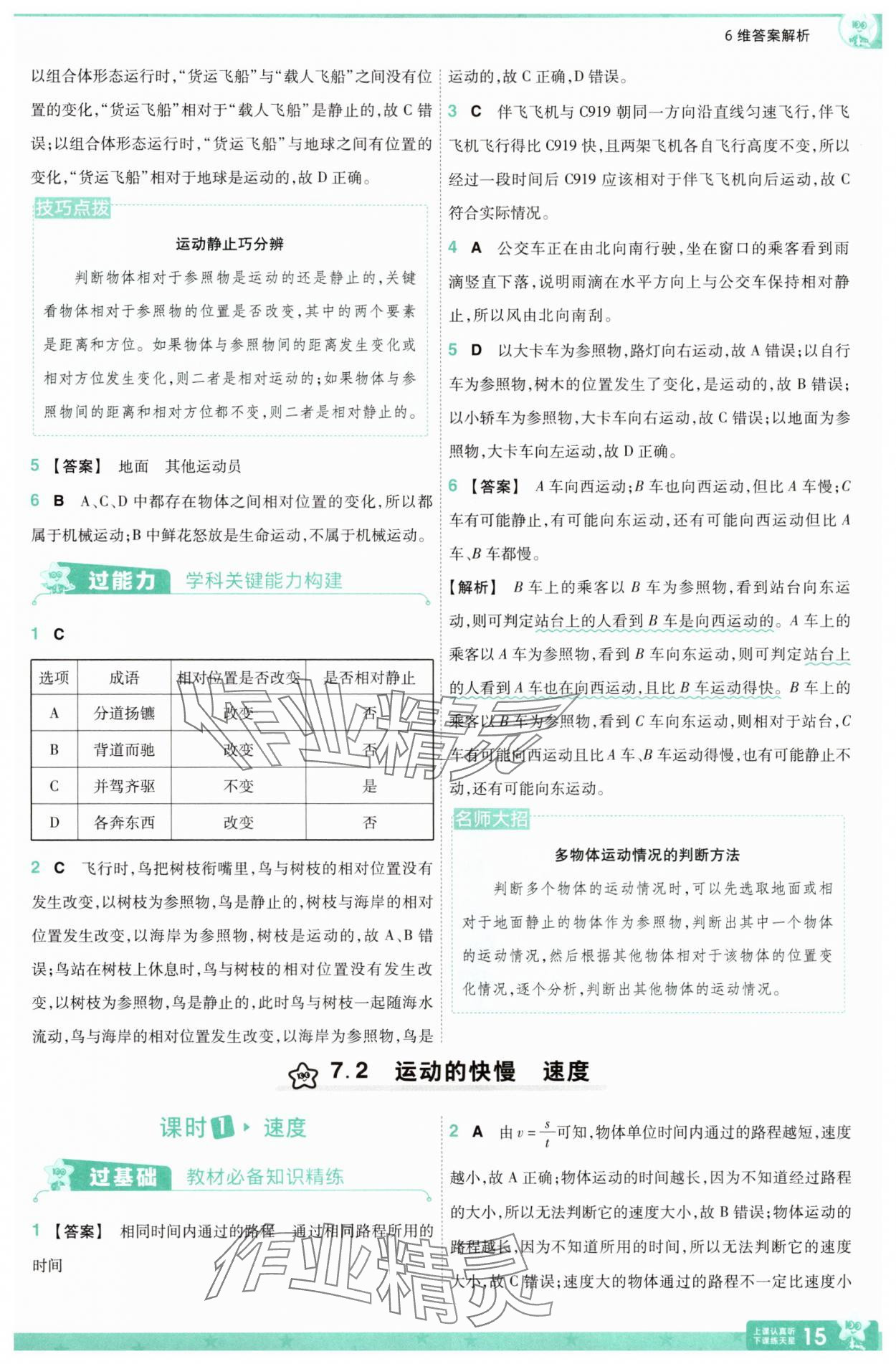 2025年一遍過八年級物理下冊滬粵版 第15頁