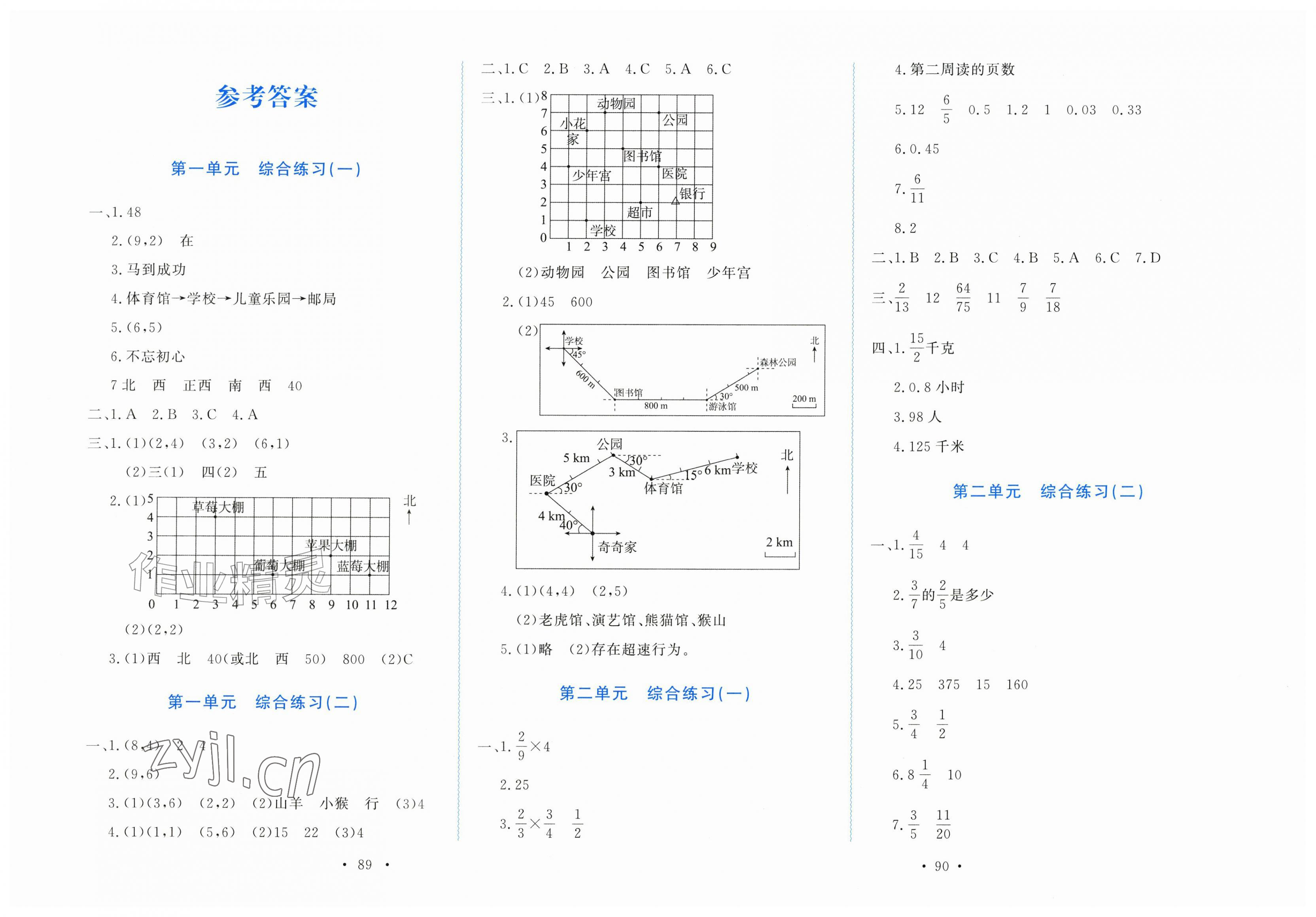 2026年花山小状元学科能力达标初中生100全优卷六年级数学上册人教版&nbsp;第1页