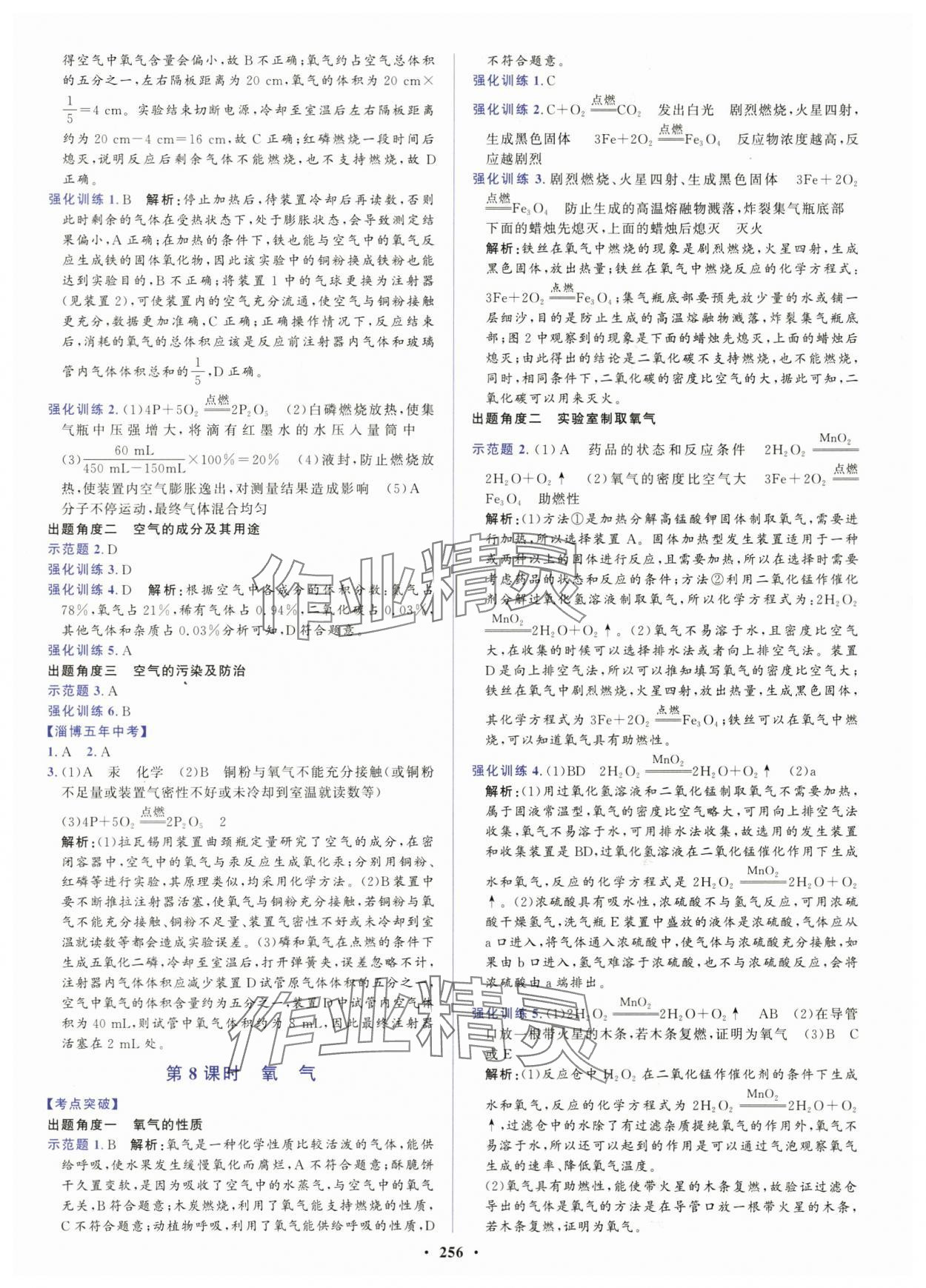 2024年初中總復(fù)習(xí)山東文藝出版社化學(xué)淄博專版 第4頁(yè)