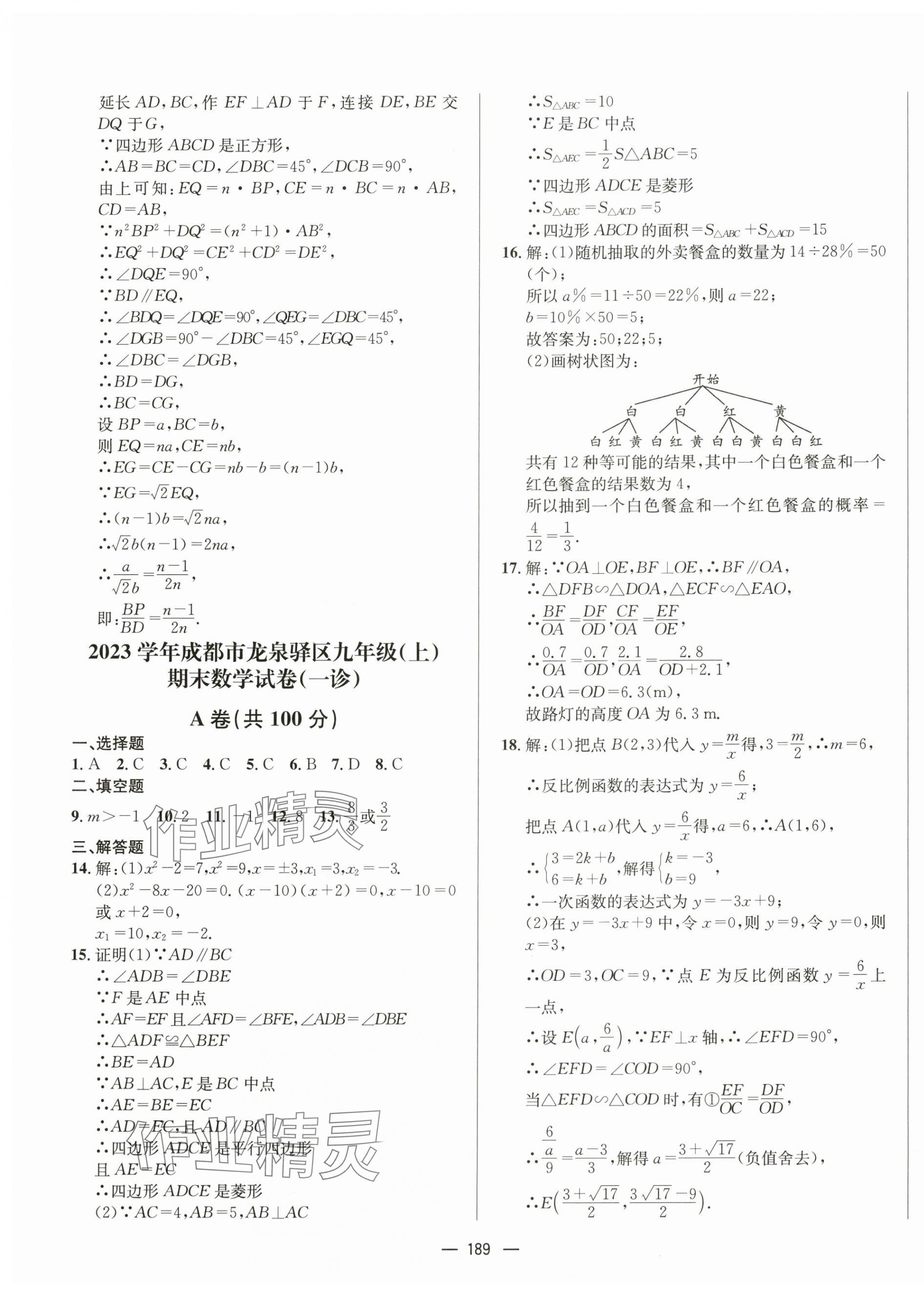 2024年天府中考一本通數(shù)學中考人教版 第21頁