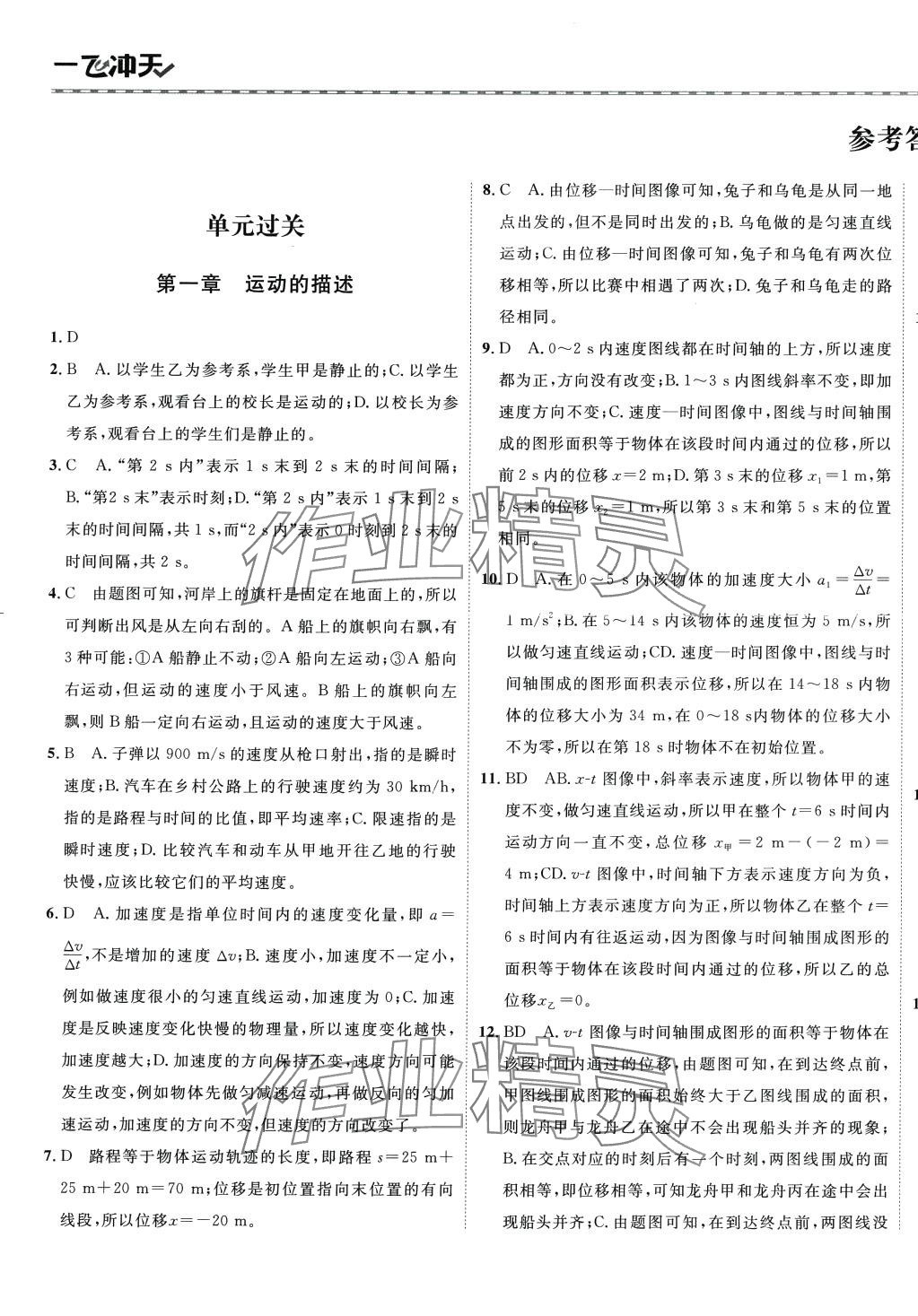 2024年一飛沖天小復習高中物理全一冊通用版 第1頁